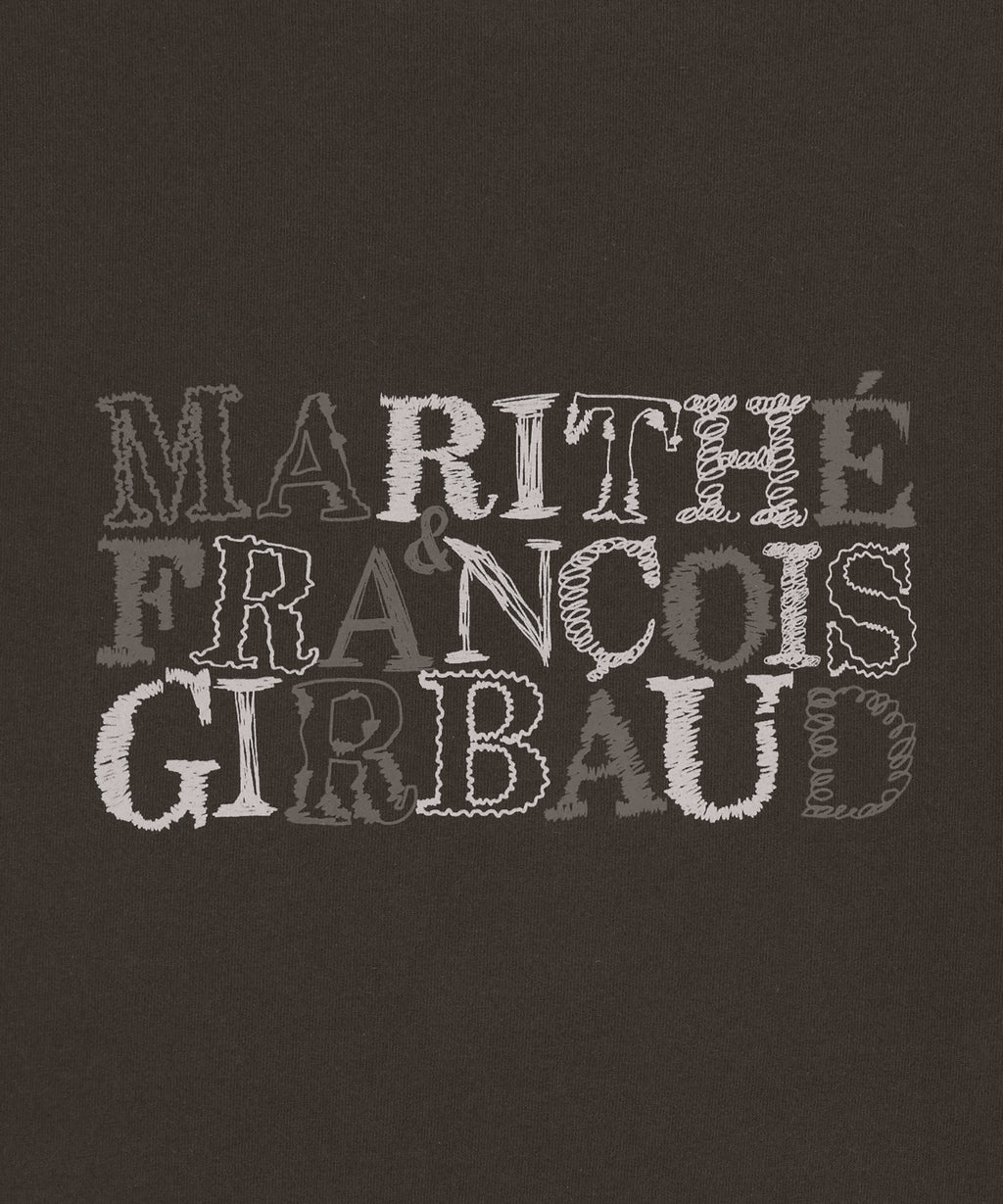 Marithe & Francois Girbaud - Back Graphic Long Sleeve Tee (Brown) product image 4 | TRAB K-Fashion Australia