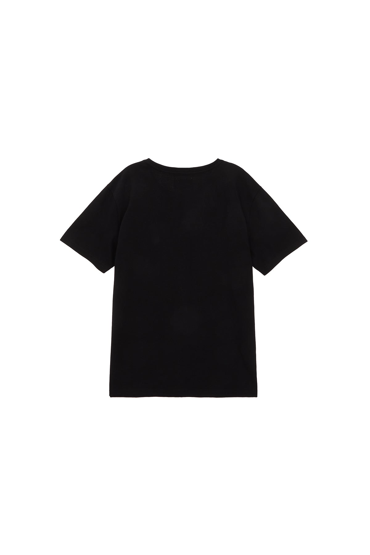 Matin Kim - Logo Cutted Layered Top (Black) product image 2 | TRAB K-Fashion Australia