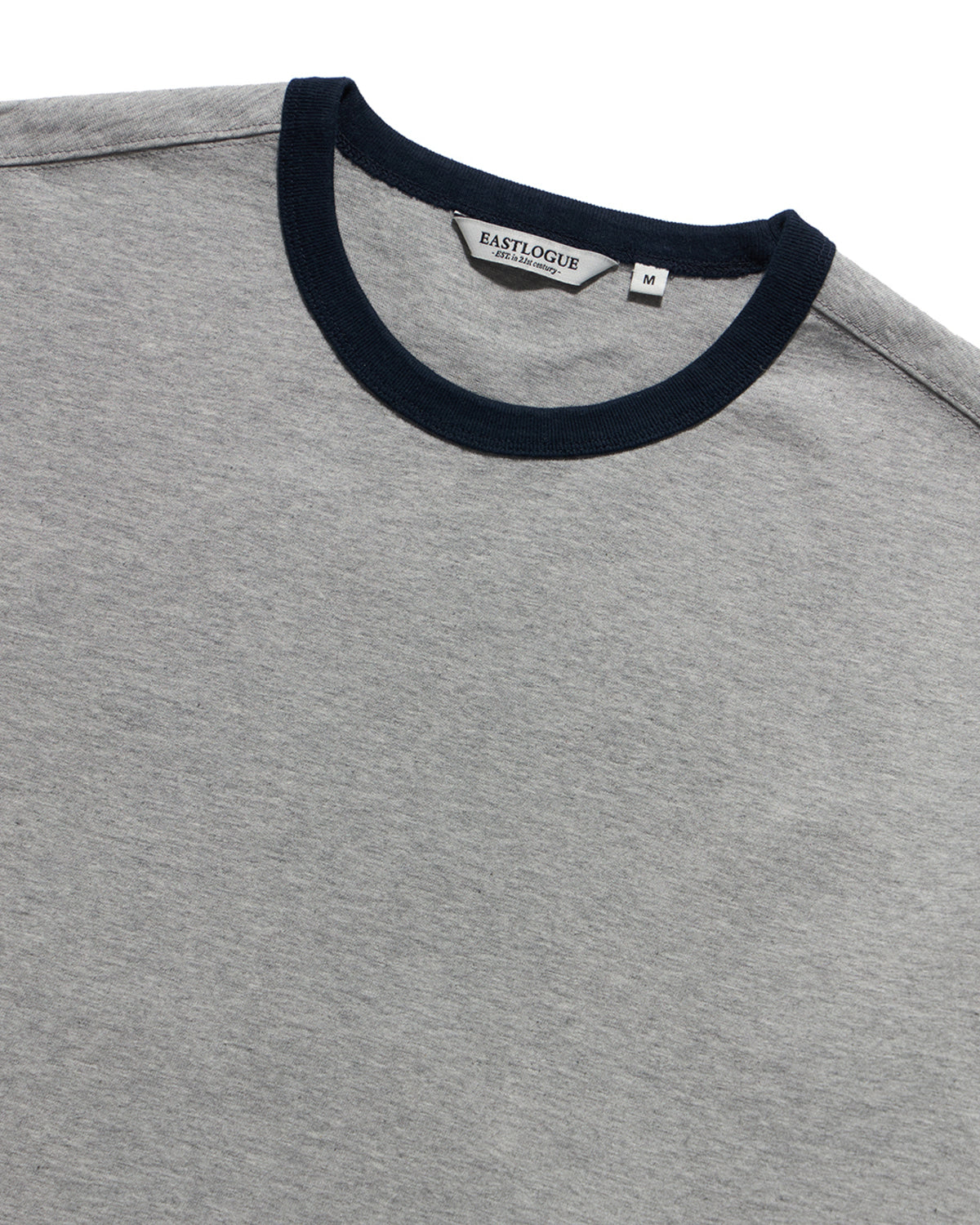 Eastlogue - 11 Ringer L.s T-shirts (Melange Grey & Navy) product image 7 | TRAB K-Fashion Australia