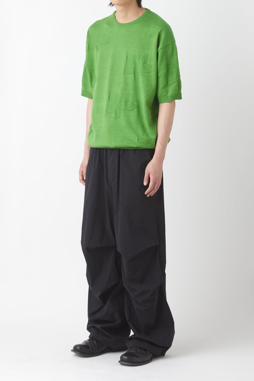 Hatchingroom - Floral Jacquard Knit V2 (Green) product image 10 | TRAB K-Fashion Australia