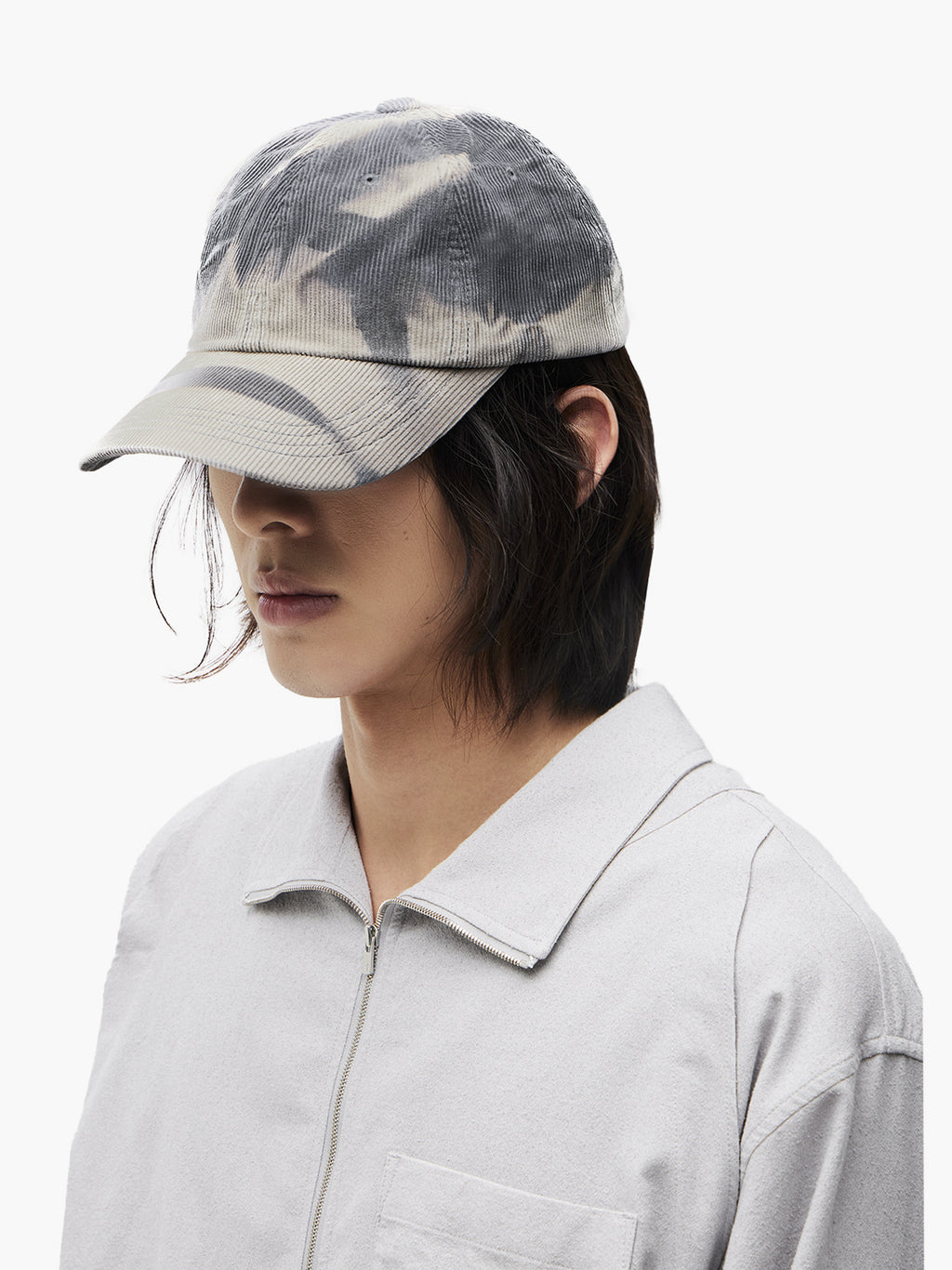 Jiyong Kim - Sun-Bleached Ball Cap (Grey) product image 2 | TRAB K-Fashion Australia