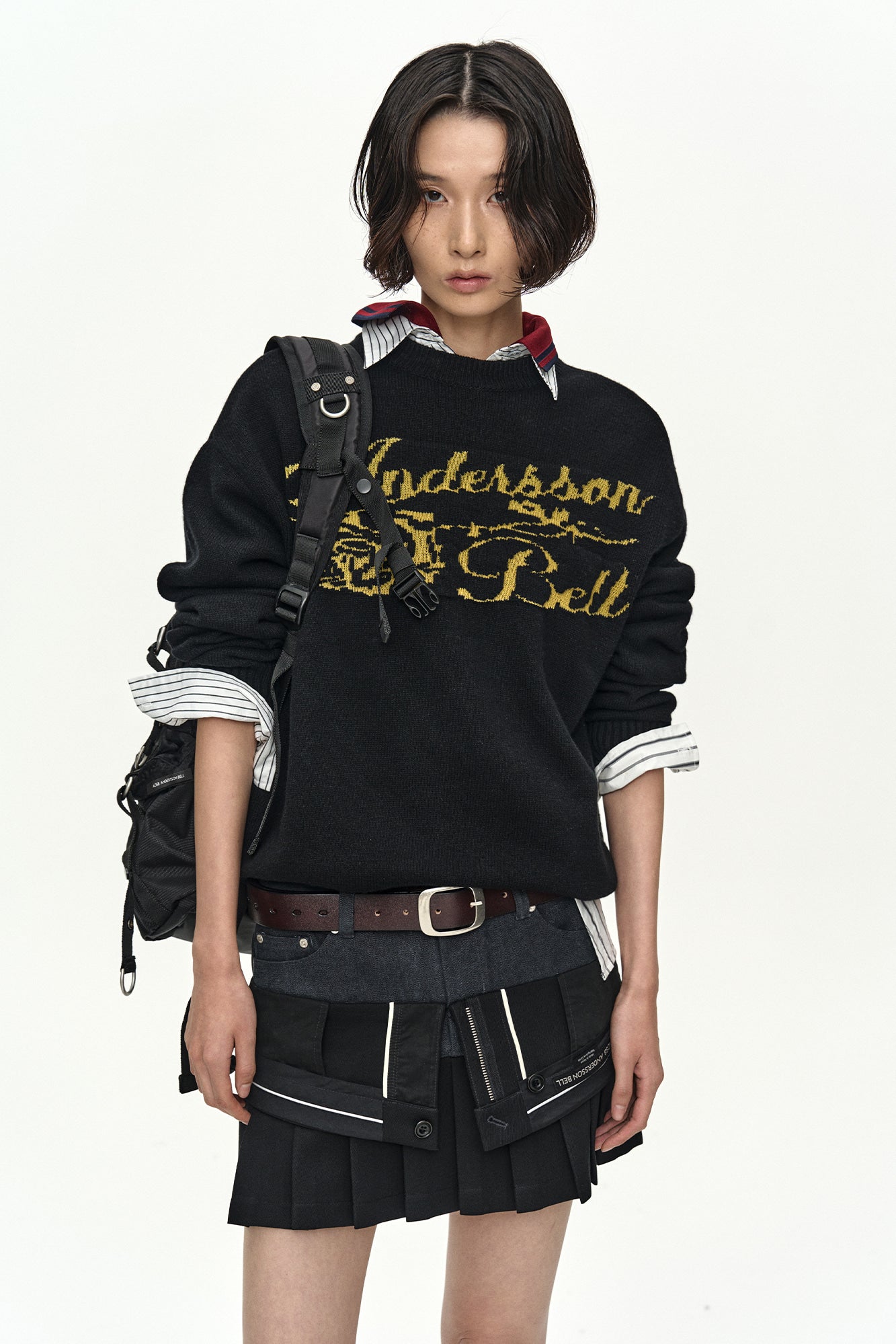 Andersson Bell - Unisex Technical Small Berlin Backpack (Black) product image 4 | TRAB K-Fashion Australia