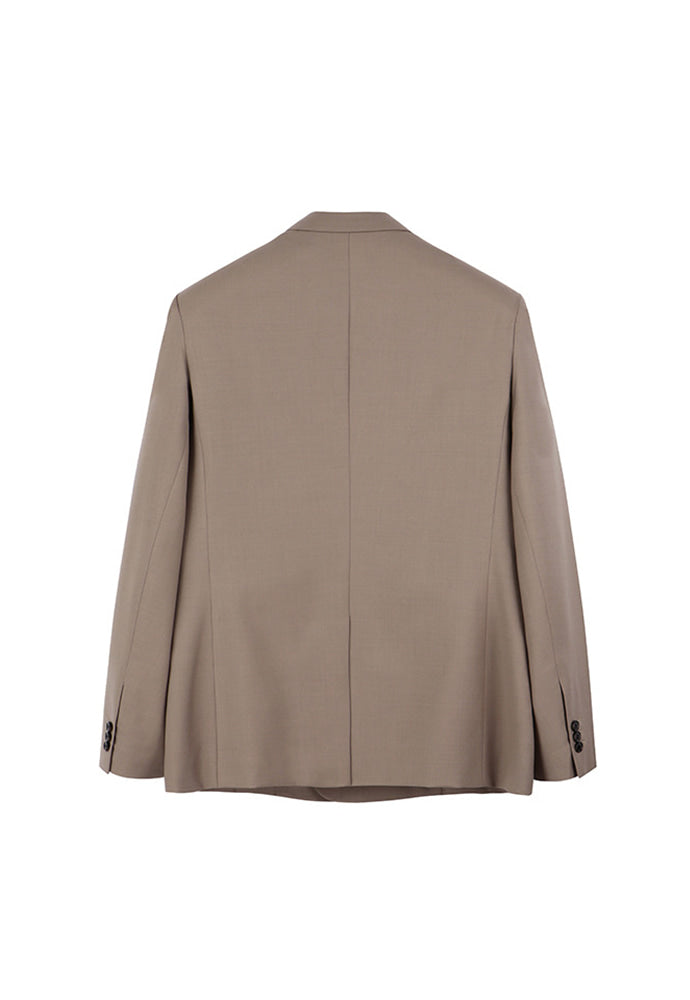 Tonywack - Ray Half-Double Blazer (Musk Beige) product image 7 | TRAB K-Fashion Australia