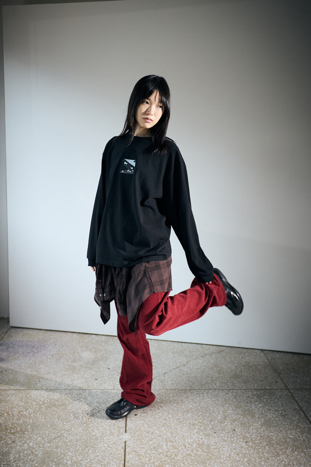 Hatchingroom - Flash Cat Tee (Black) product image 5 | TRAB K-Fashion Australia