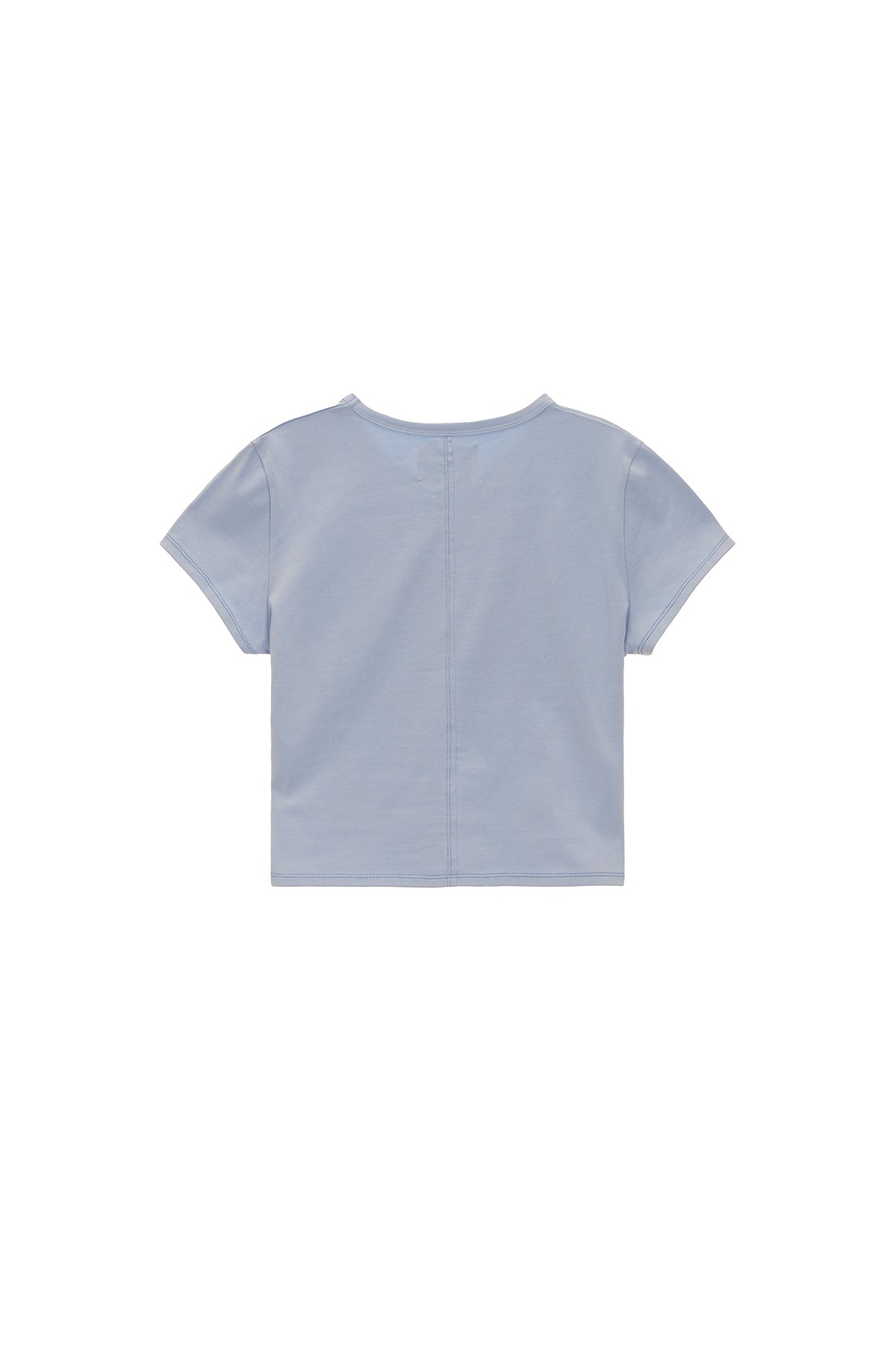 Matin Kim - Matin Shade Logo Crop Top (Sky) product image 2 | TRAB K-Fashion Australia