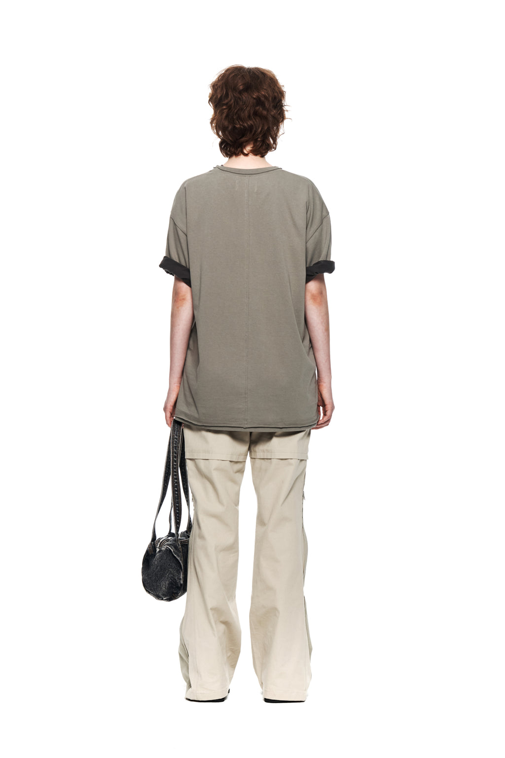 Matin Kim - Matin Shade Logo Top (Khaki) product image 7 | TRAB K-Fashion Australia