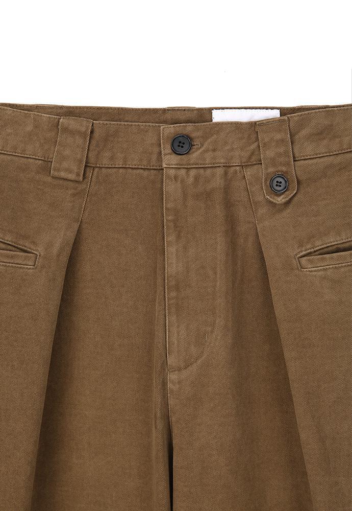 Art if acts - Pocket On Tuck Pants (Camel Brown) product image 8 | TRAB K-Fashion Australia