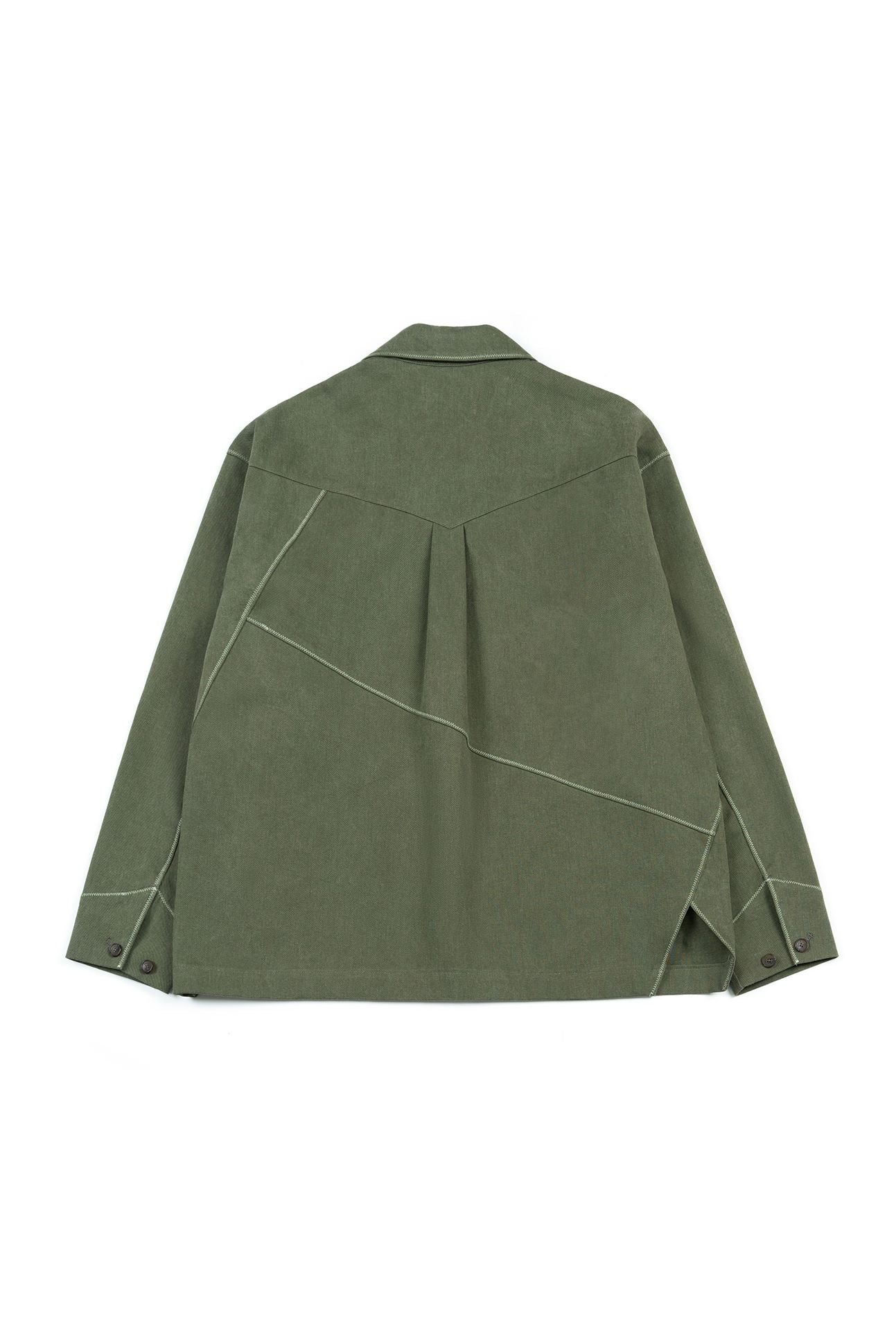 Ioedle - Diagonal Landscape Shirt (Green) product image 3 | TRAB K-Fashion Australia