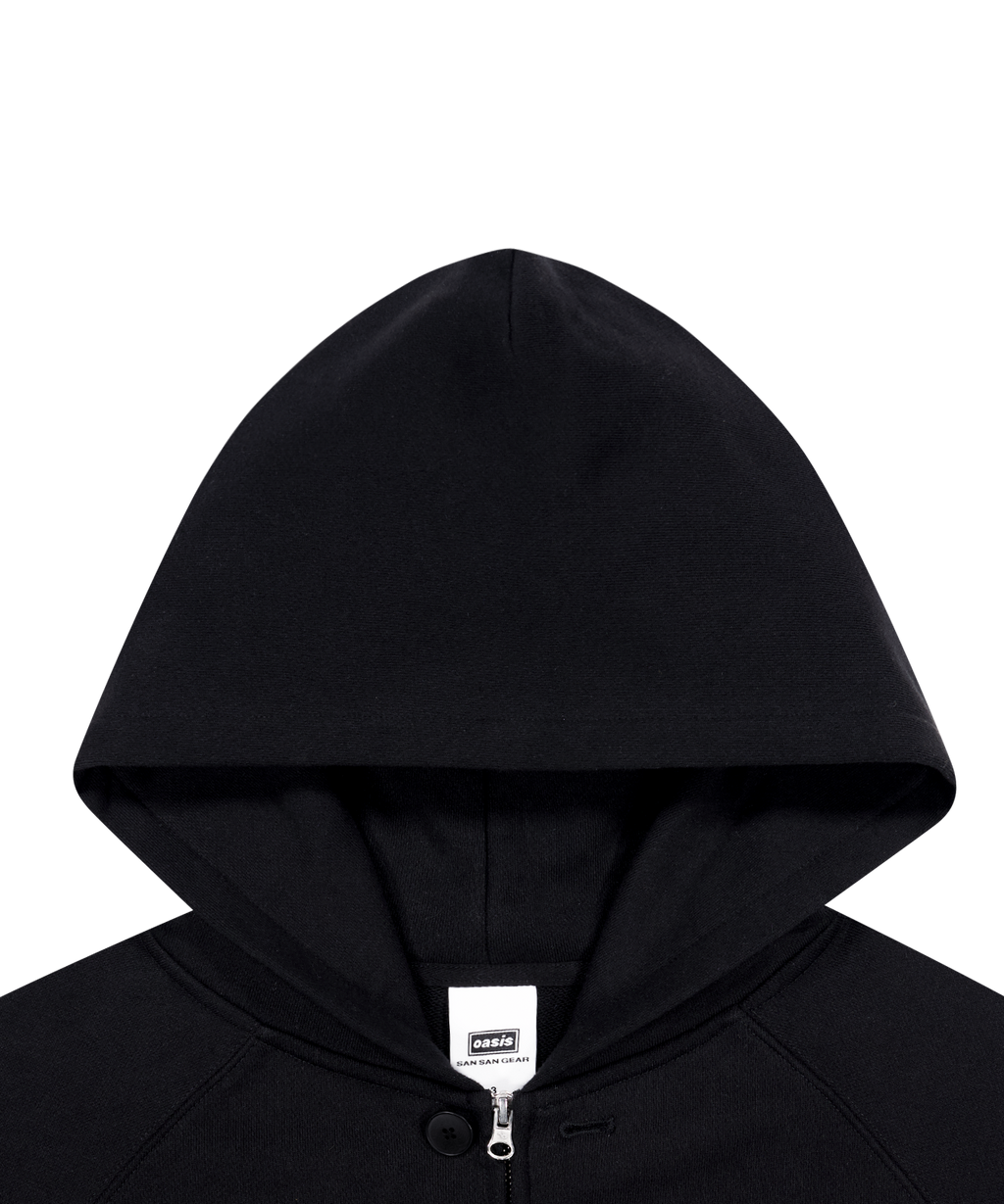 San San Gear - San San Oasis Hoodie Zip-Up (Black) product image 6 | TRAB K-Fashion Australia