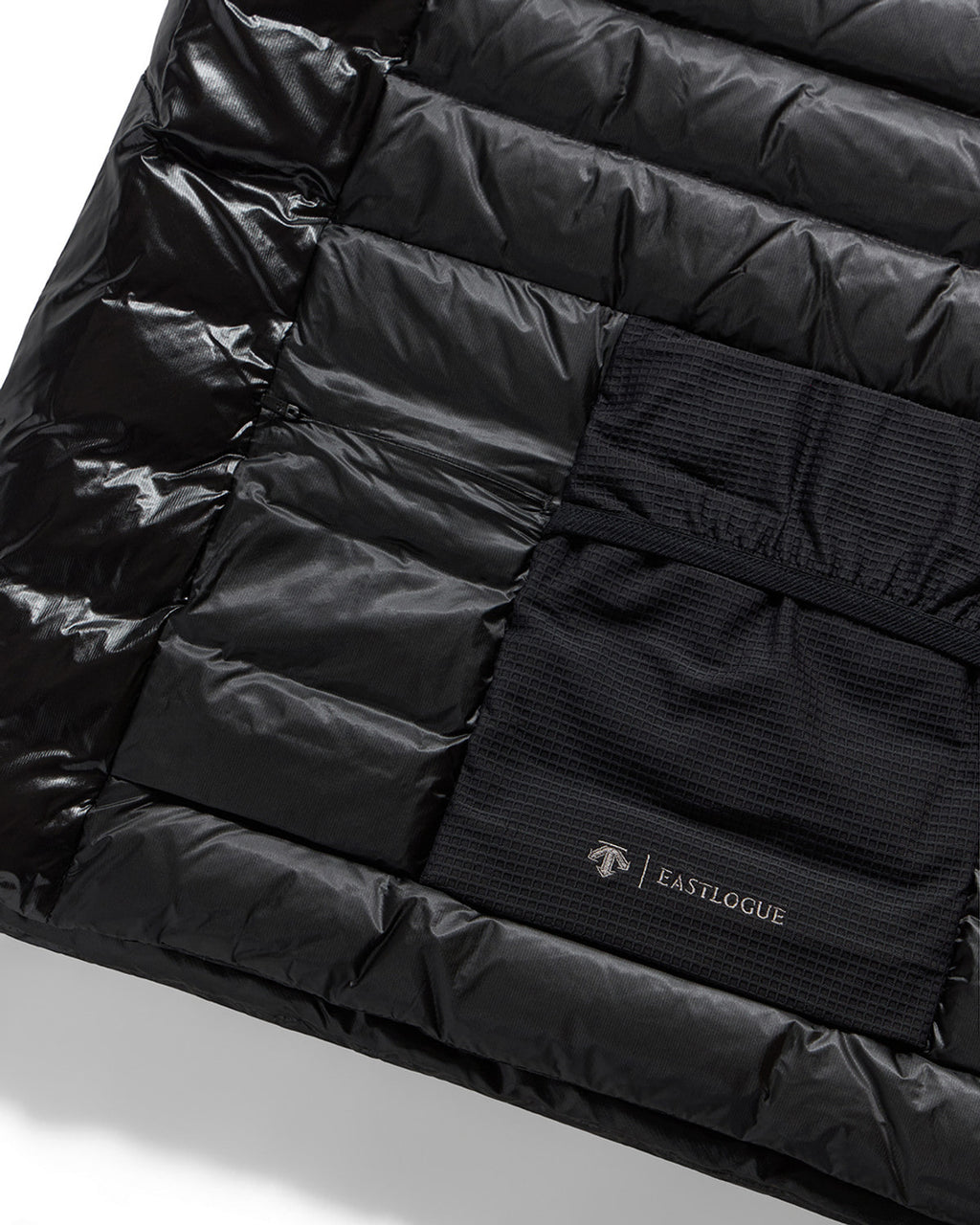 Eastlogue - Asymmetric Bullet Proof Down Vest (Black) product image 10 | TRAB K-Fashion Australia