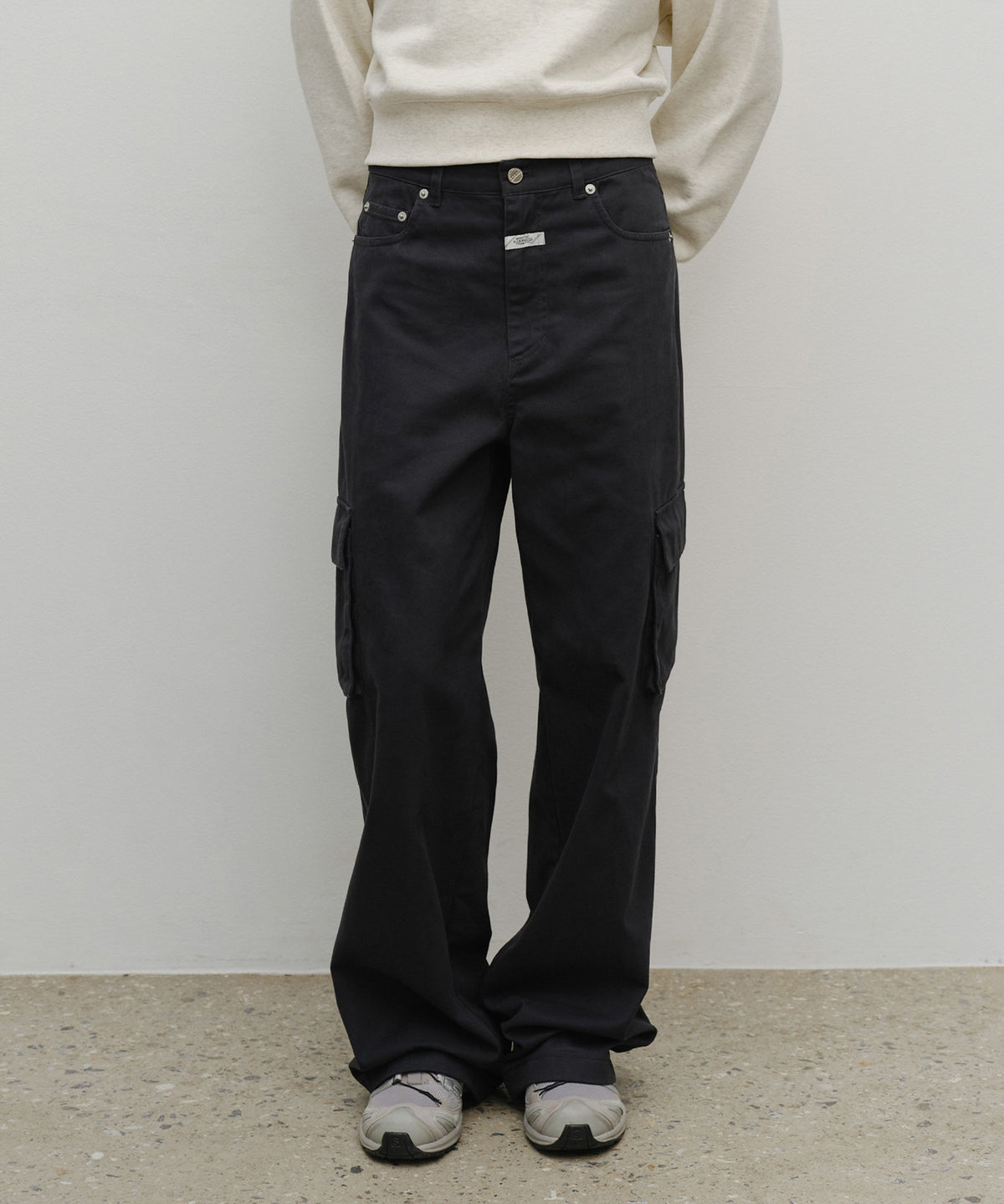 Marithe & Francois Girbaud - Cargo Pants (Charcoal) product image 1 | TRAB K-Fashion Australia