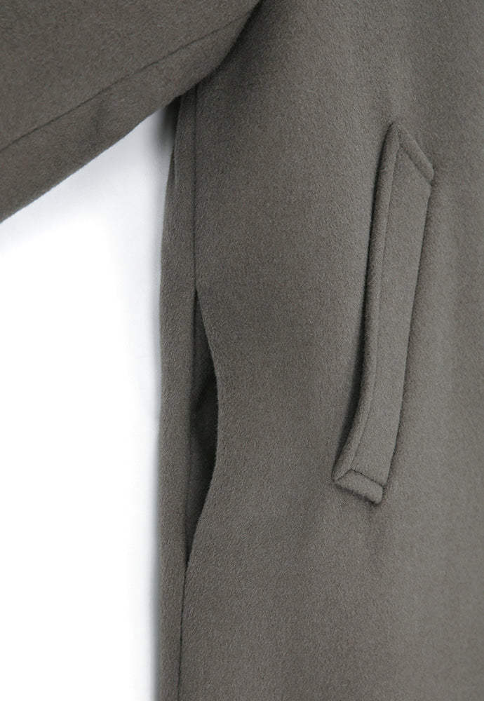 Art if acts - Cashmere Soutien Collar Coat (Moss Grey) product image 16 | TRAB K-Fashion Australia