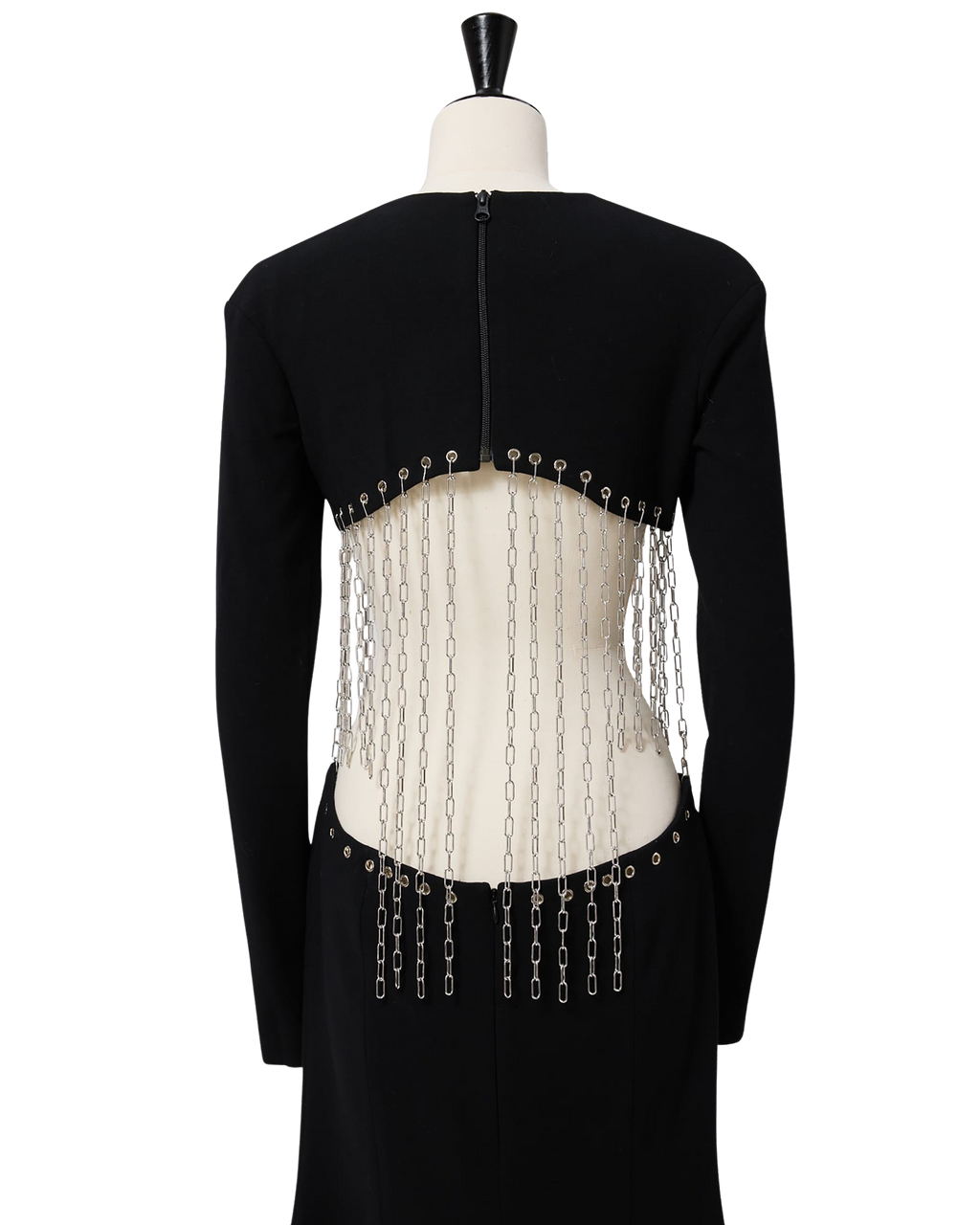 Kimhe Kim - Chain Embellished Waistless Maxi Dress (Black) product image 10 | TRAB K-Fashion Australia