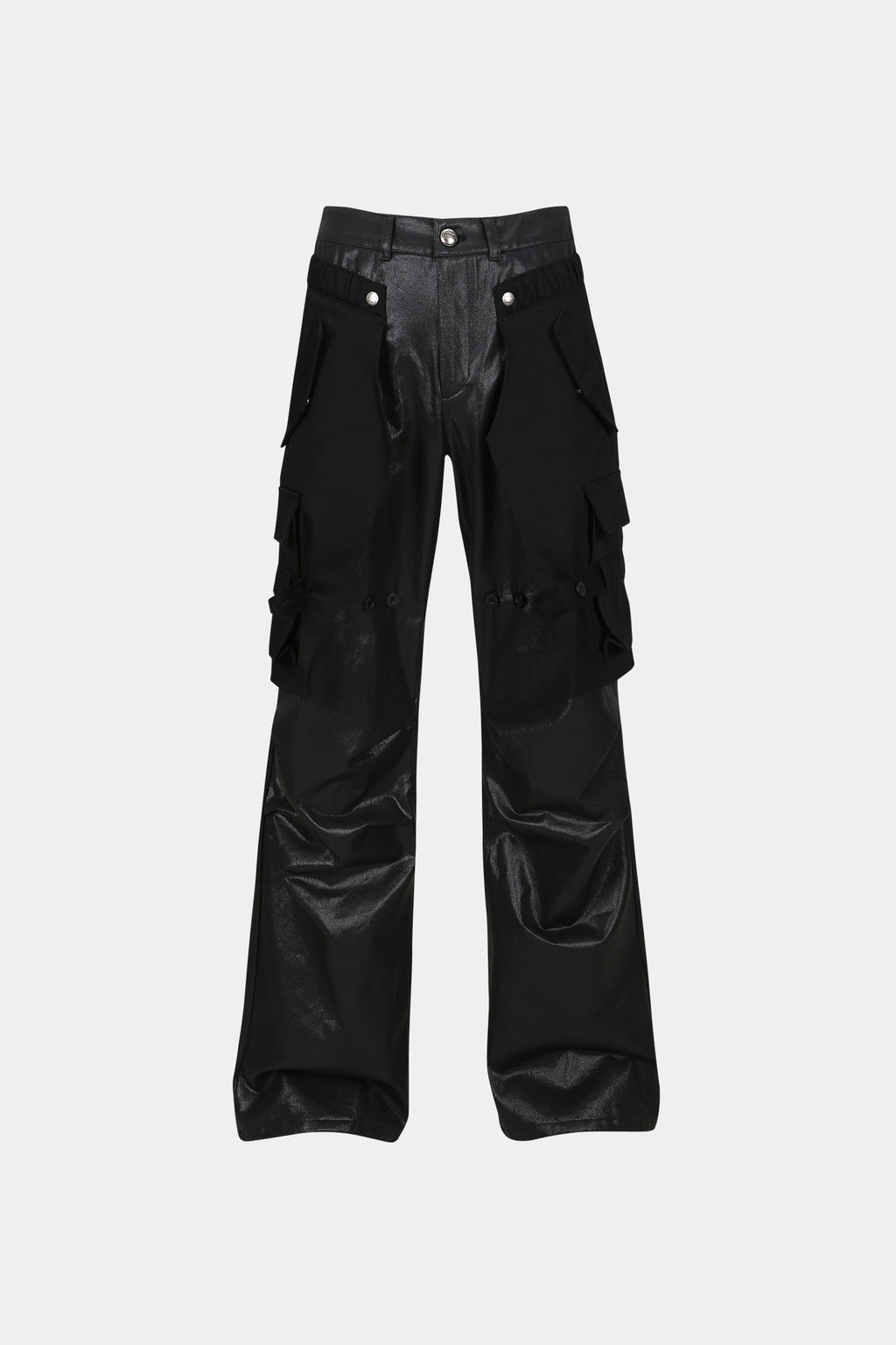 Andersson Bell - Raptor Layered Cargo Pants (Black) product image 11 | TRAB K-Fashion Australia