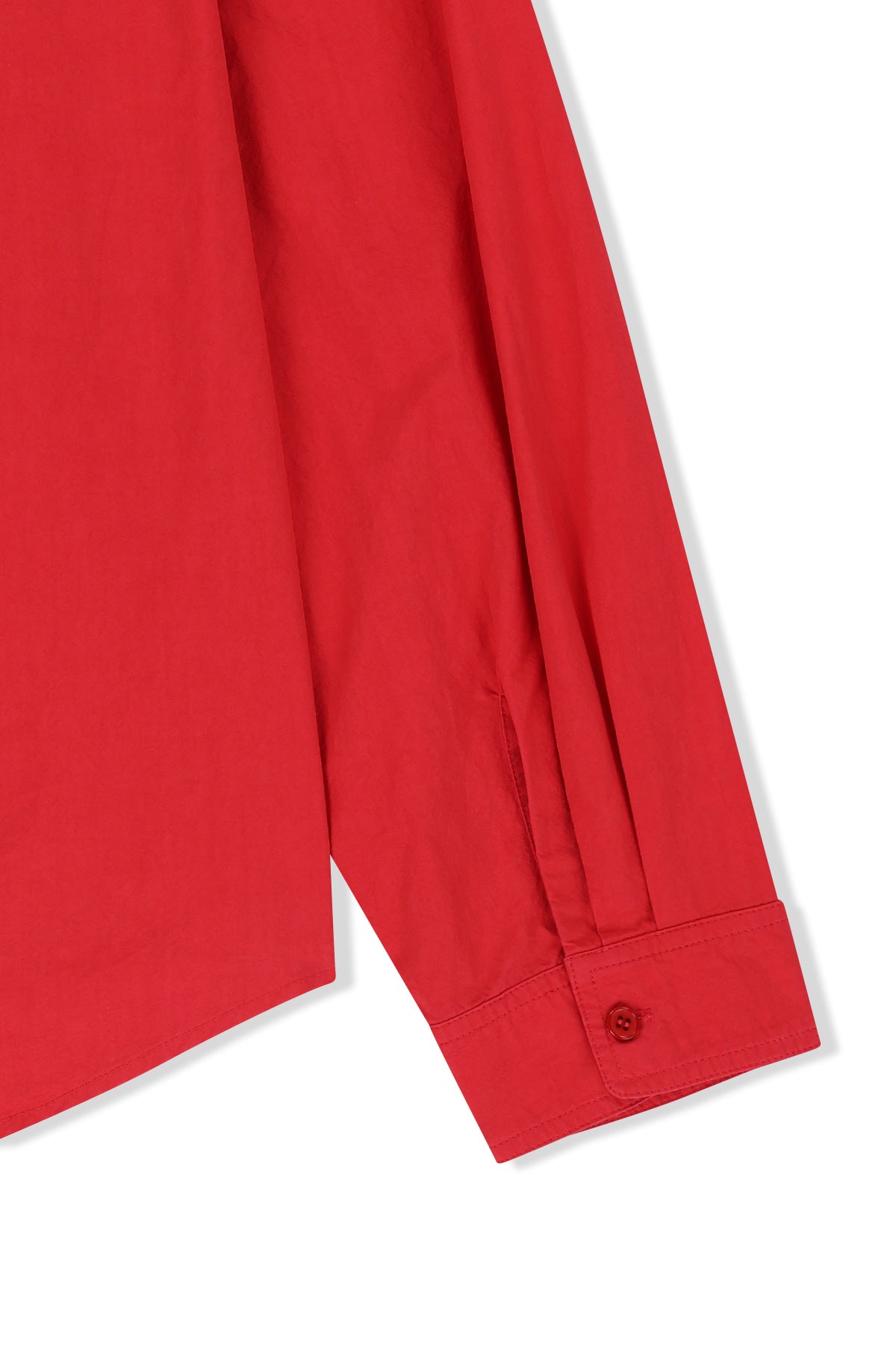 Matin Kim - Washed Cotton Pocket Shirt (Red) product image 5 | TRAB K-Fashion Australia