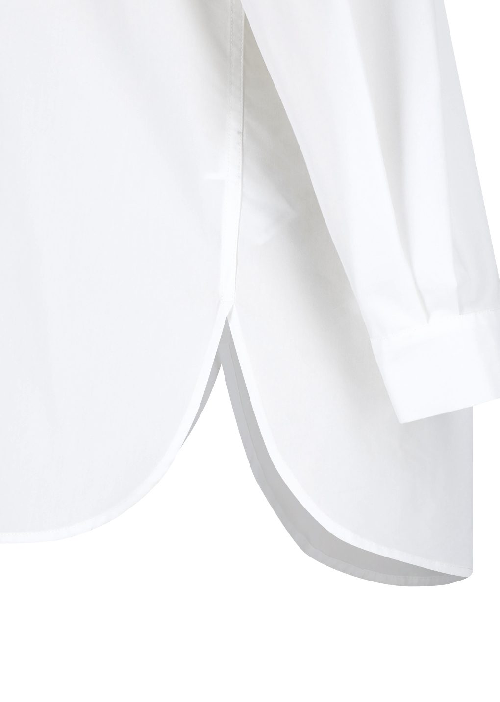 Amomento - Basic oversized shirt (White) product image 10 | TRAB K-Fashion Australia