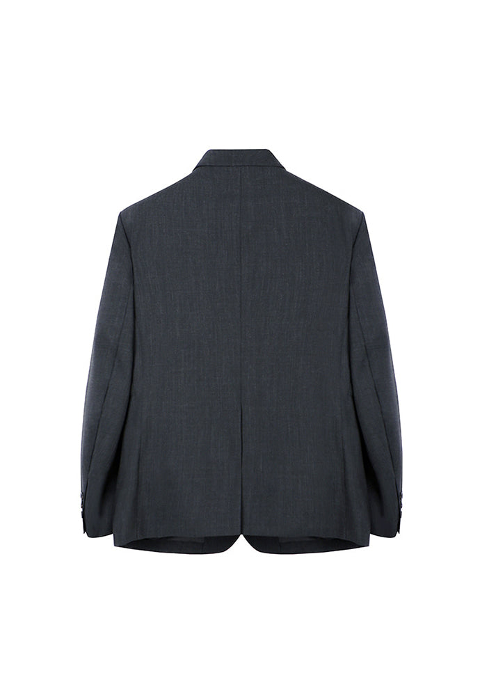 Tonywack - Crudo 3-Button Single Blazer (Grey) product image 6 | TRAB K-Fashion Australia