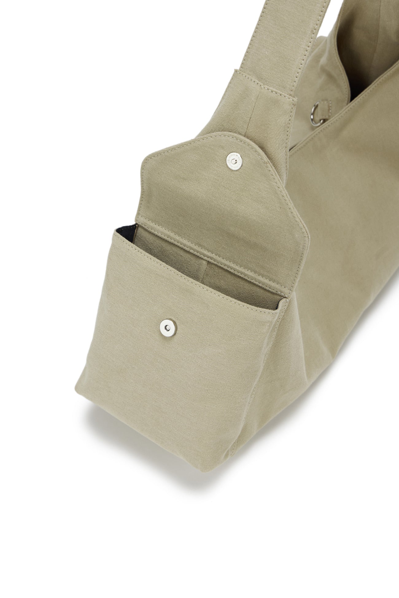 Deinet - Deinet Peach Cotton Buckle Bag (Beige) product image 7 | TRAB K-Fashion Australia