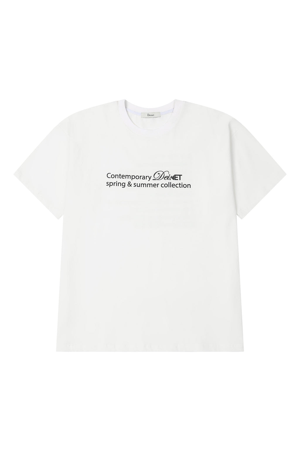 Deinet - Contemporary T-Shirt (White) product image 7 | TRAB K-Fashion Australia
