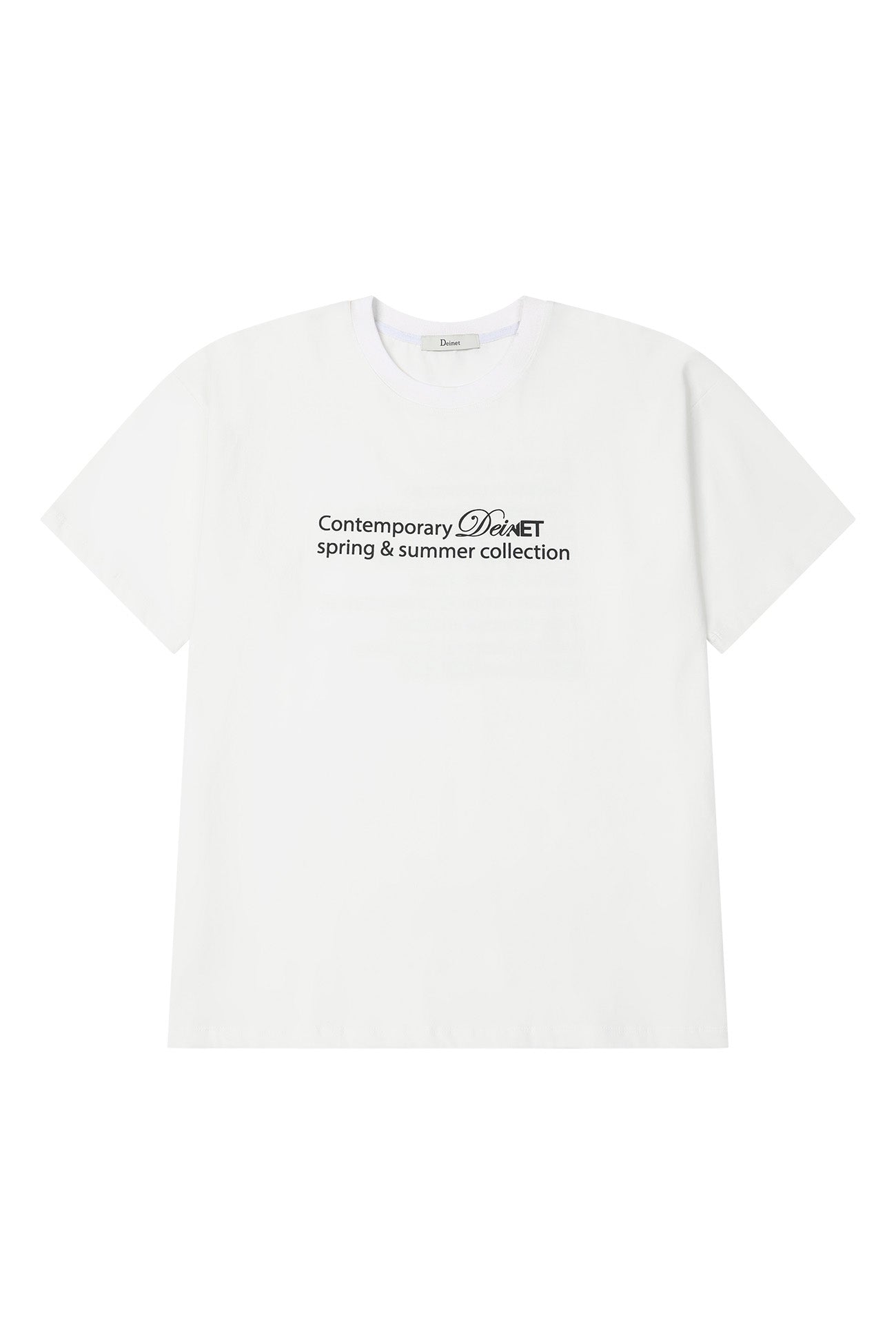 Deinet - Contemporary T-Shirt (White) product image 7 | TRAB K-Fashion Australia
