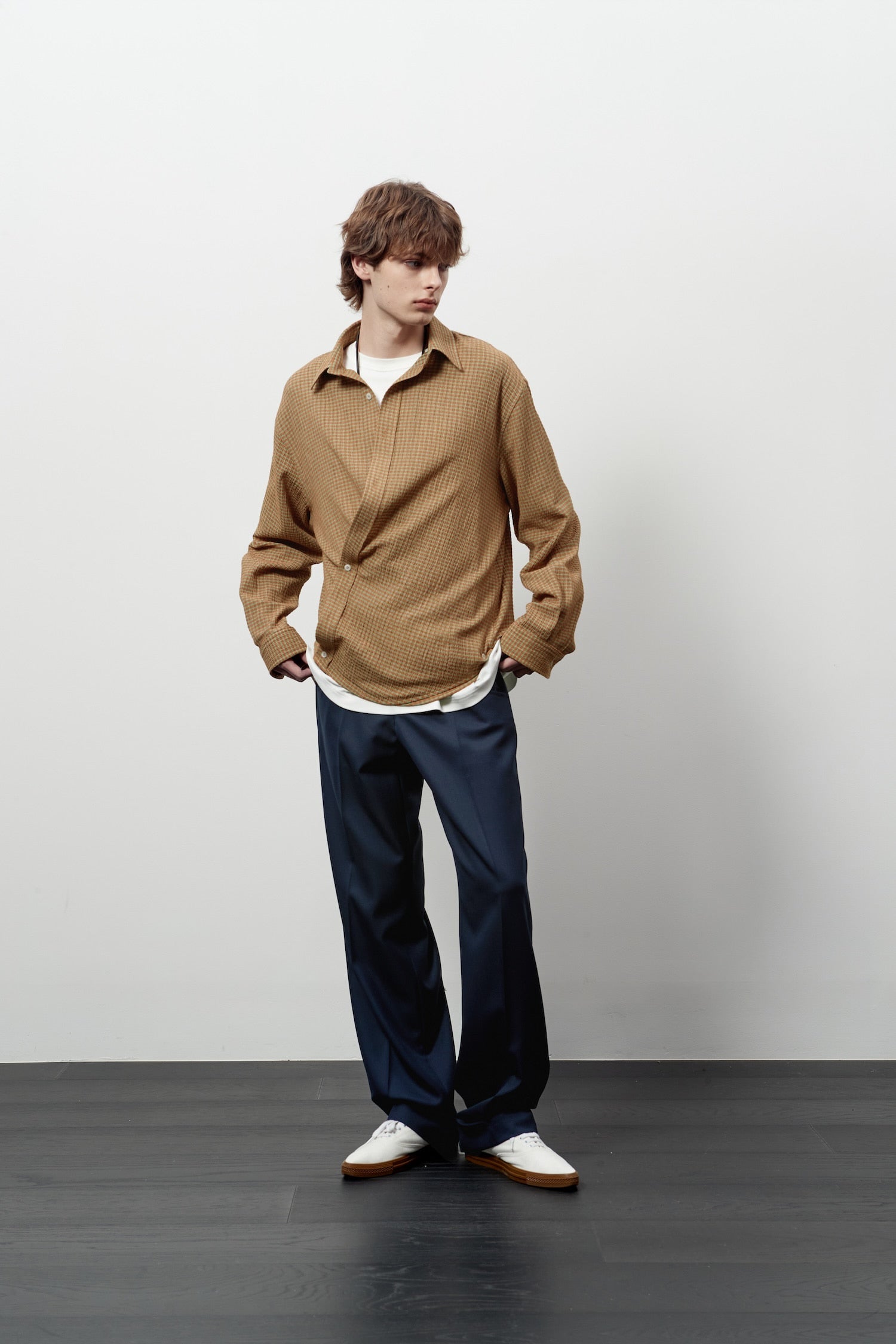 Stu - Horizontal Stripe Wrap (Shirt) product image 4 | TRAB K-Fashion Australia