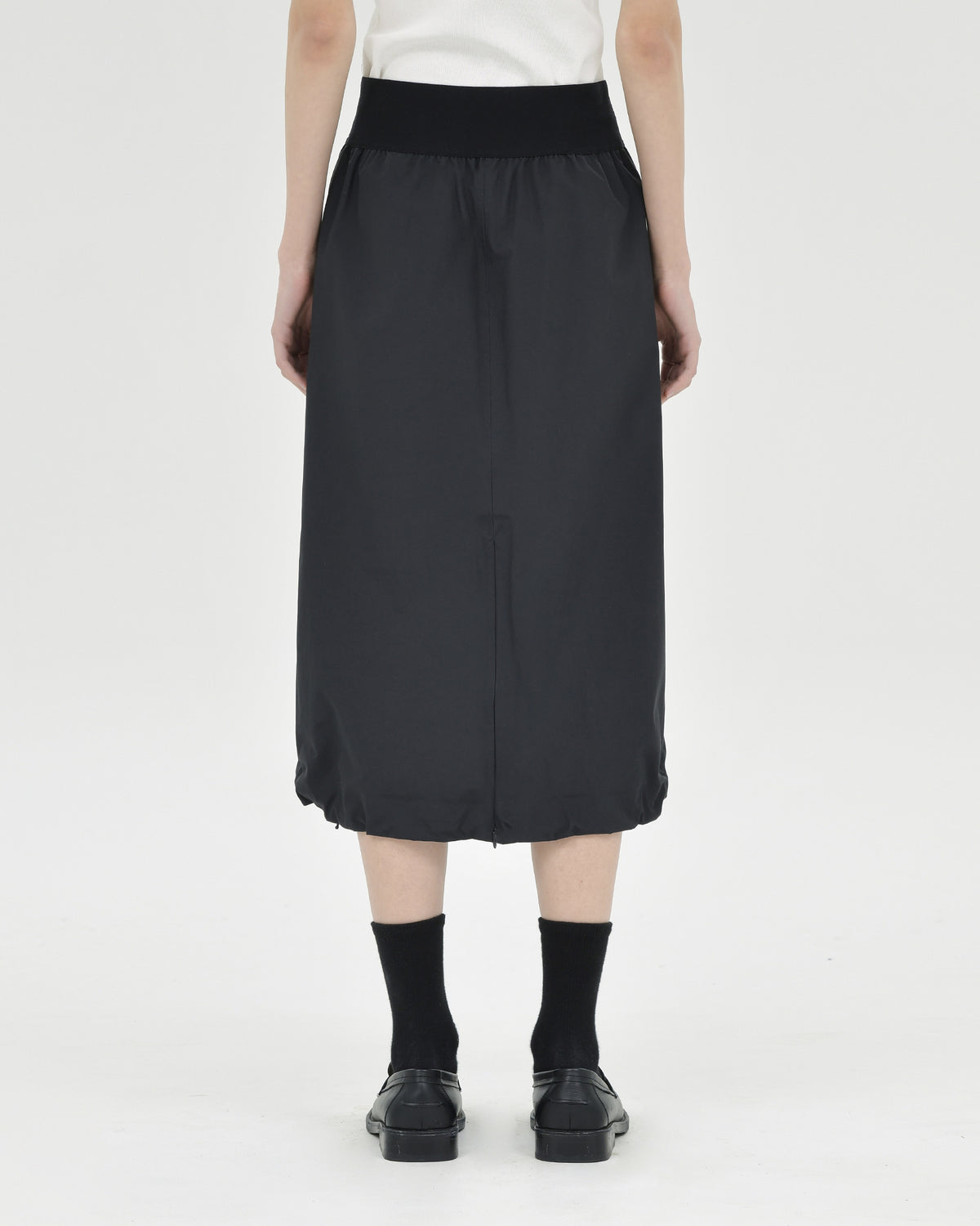 Brownyard - Shirring Skirt (Black) product image 2 | TRAB K-Fashion Australia