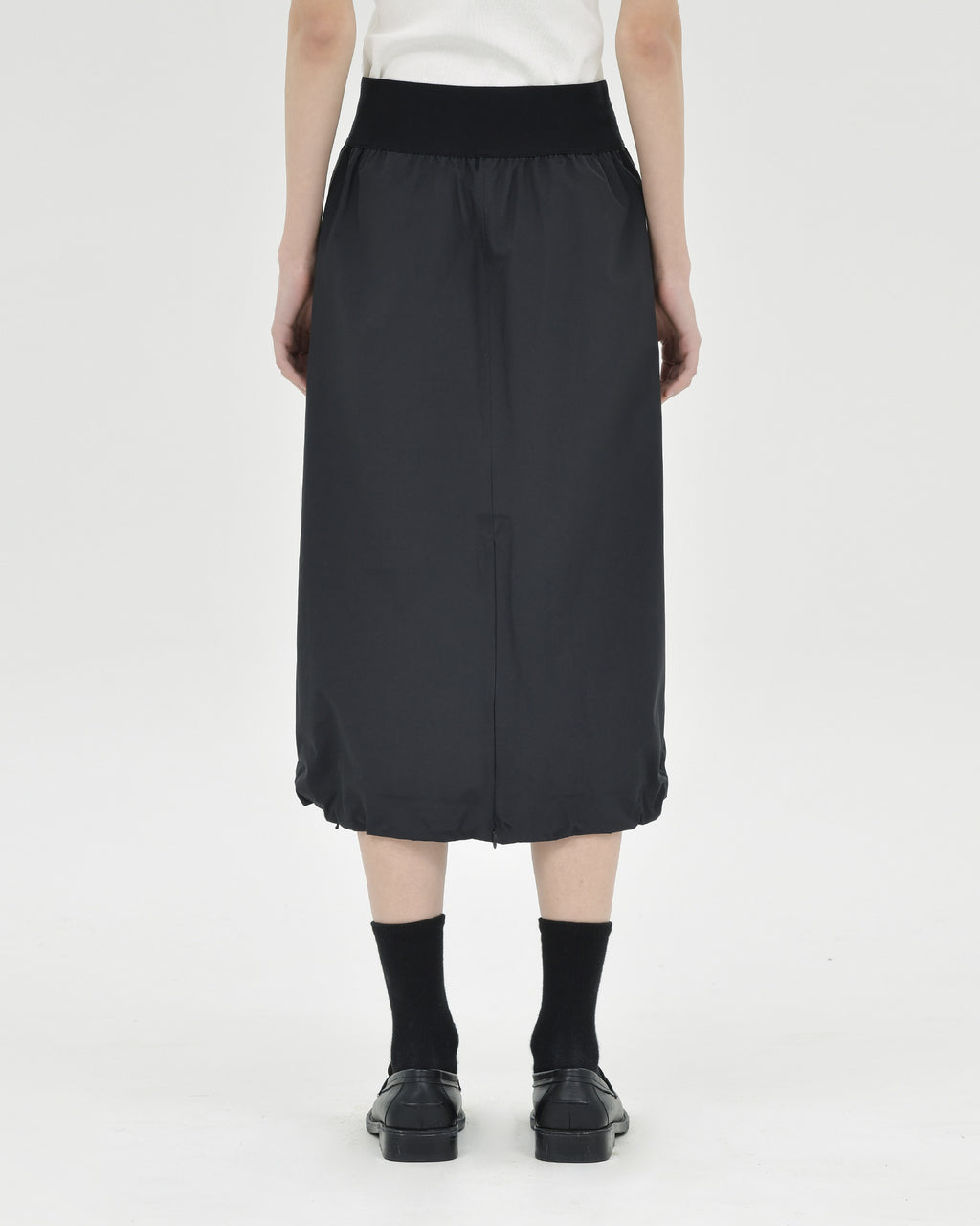 Brownyard - Shirring Skirt (Black) product image 2 | TRAB K-Fashion Australia