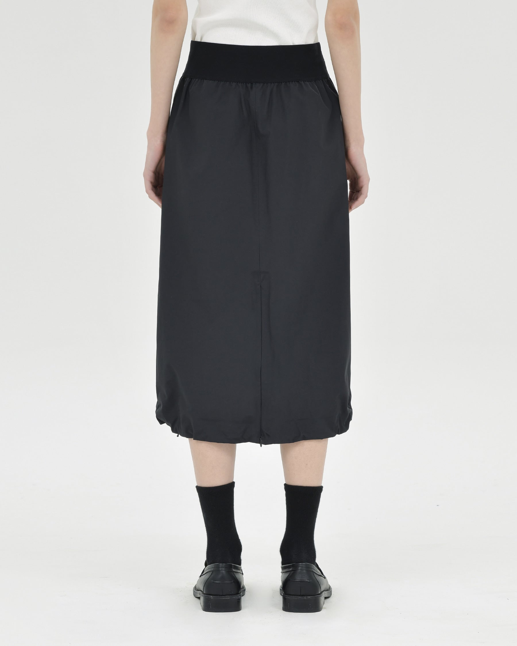 Brownyard - Shirring Skirt (Black) product image 2 | TRAB K-Fashion Australia