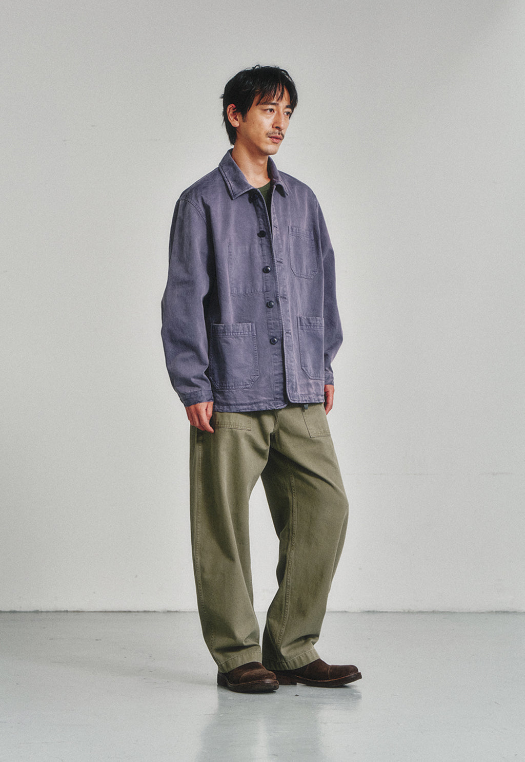 Art if acts - French Work Jacket (French Blue) product image 3 | TRAB K-Fashion Australia