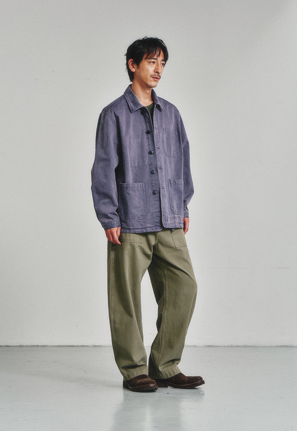 Art if acts - French Work Jacket (French Blue) product image 3 | TRAB K-Fashion Australia