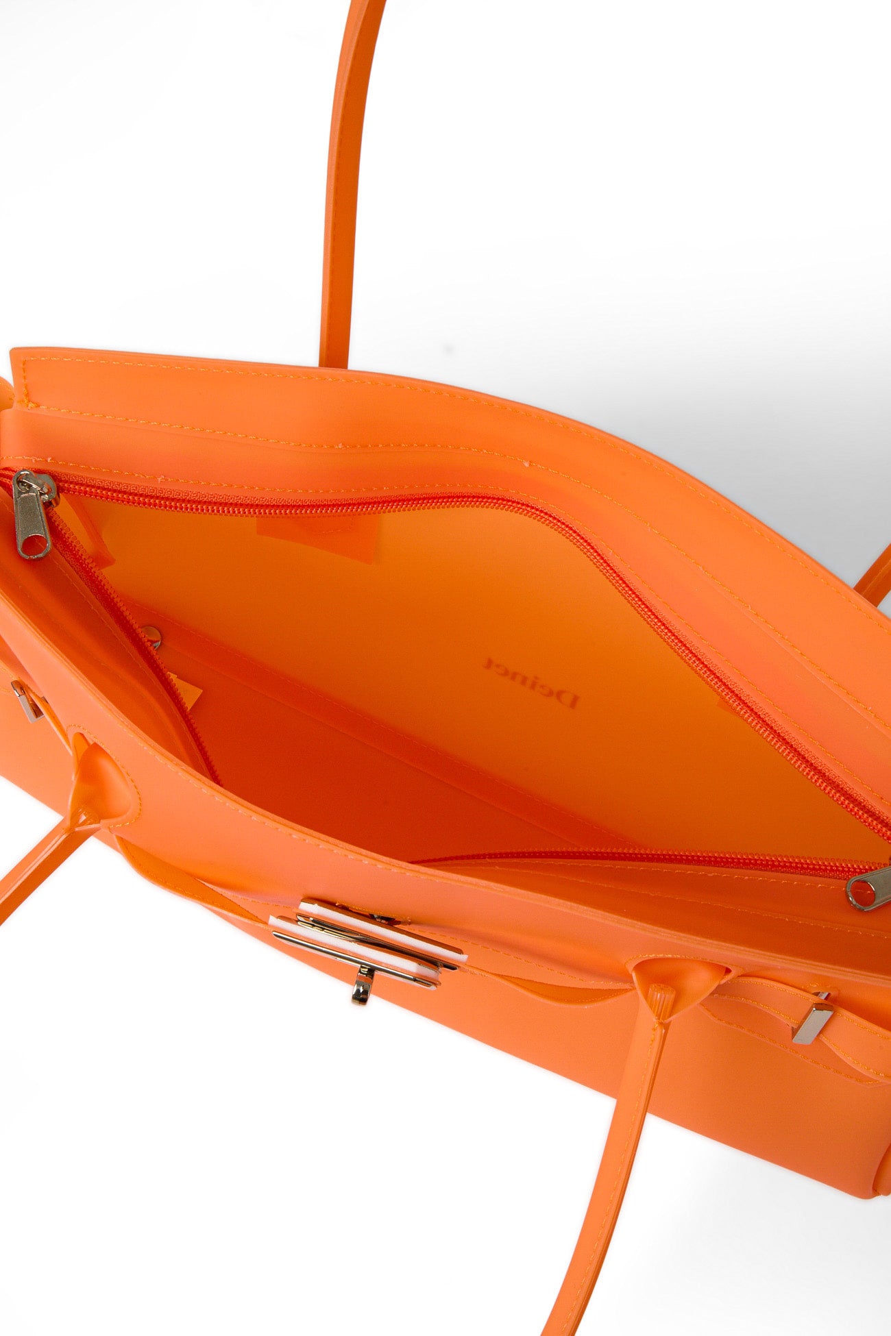 Deinet - [free Card Wallet] Jelly Two-Way Bag (Orange) product image 10 | TRAB K-Fashion Australia