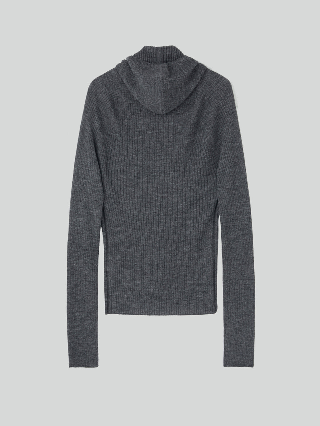 Recto - Slim Fit Balaclava Knit Top (Charcoal Grey) product image 8 | TRAB K-Fashion Australia