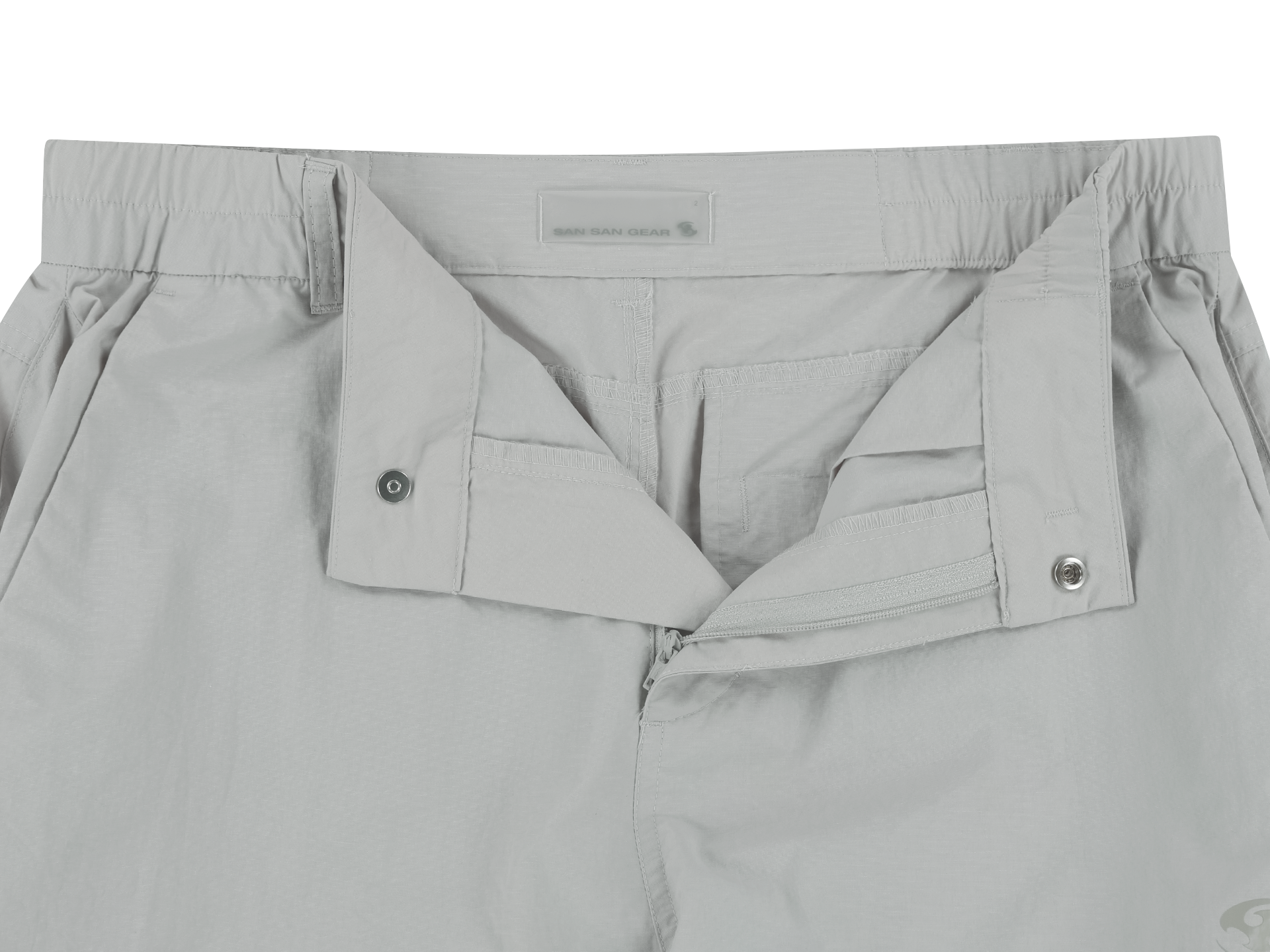 San San Gear - Side Snap Pants (Ice Beige) product image 8 | TRAB K-Fashion Australia