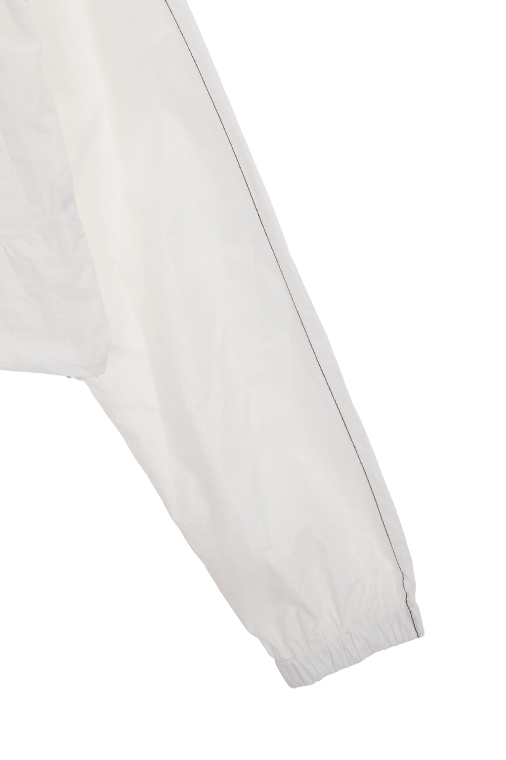 Matin Kim - Matin Crop Hoody Coating Jumper (Ivory) product image 4 | TRAB K-Fashion Australia