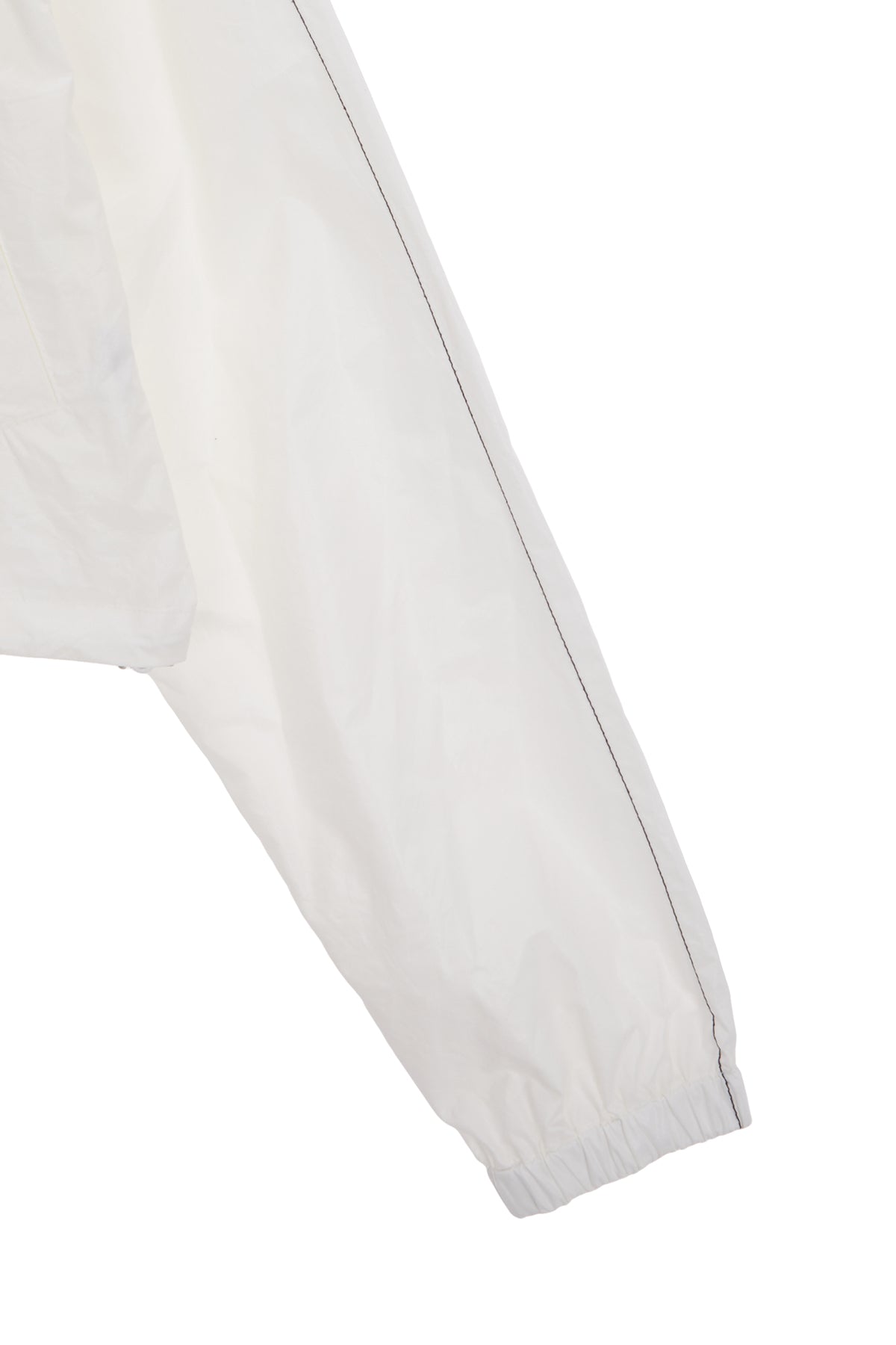 Matin Kim - Matin Crop Hoody Coating Jumper (Ivory) product image 4 | TRAB K-Fashion Australia