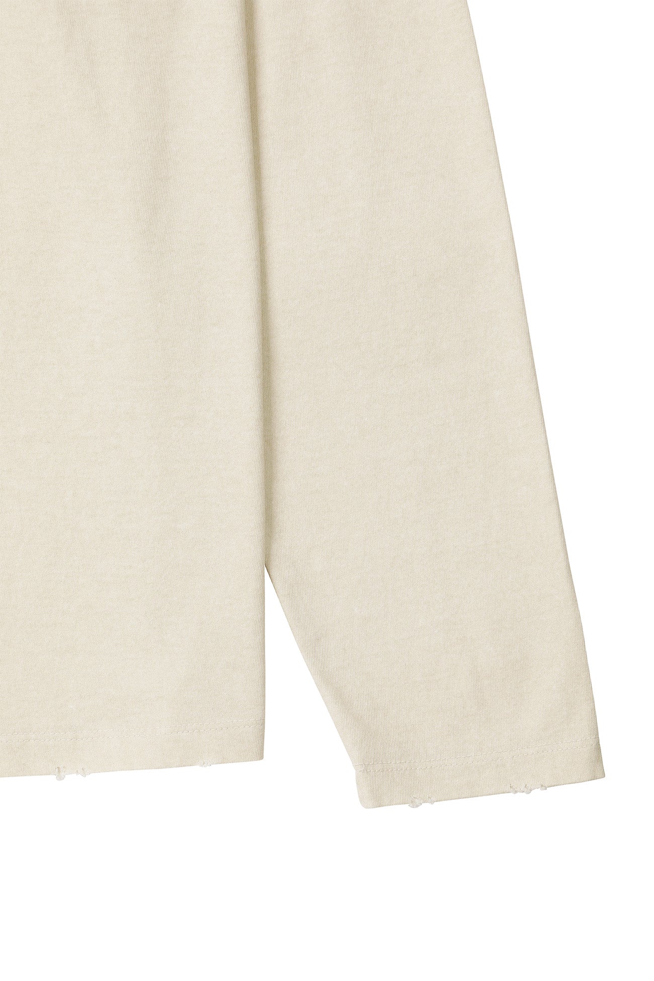 Deinet - Applique Layered T-Shirt (Ivory) product image 11 | TRAB K-Fashion Australia