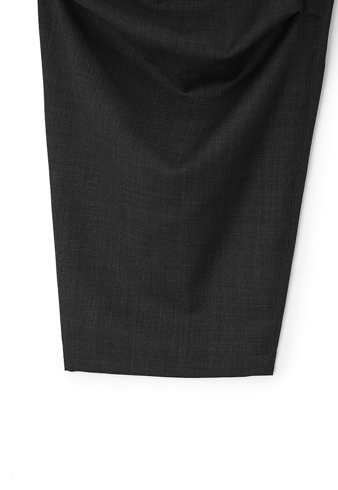 Art if acts - Wool Two Tuck Parachute Pants (Grey) product image 11 | TRAB K-Fashion Australia