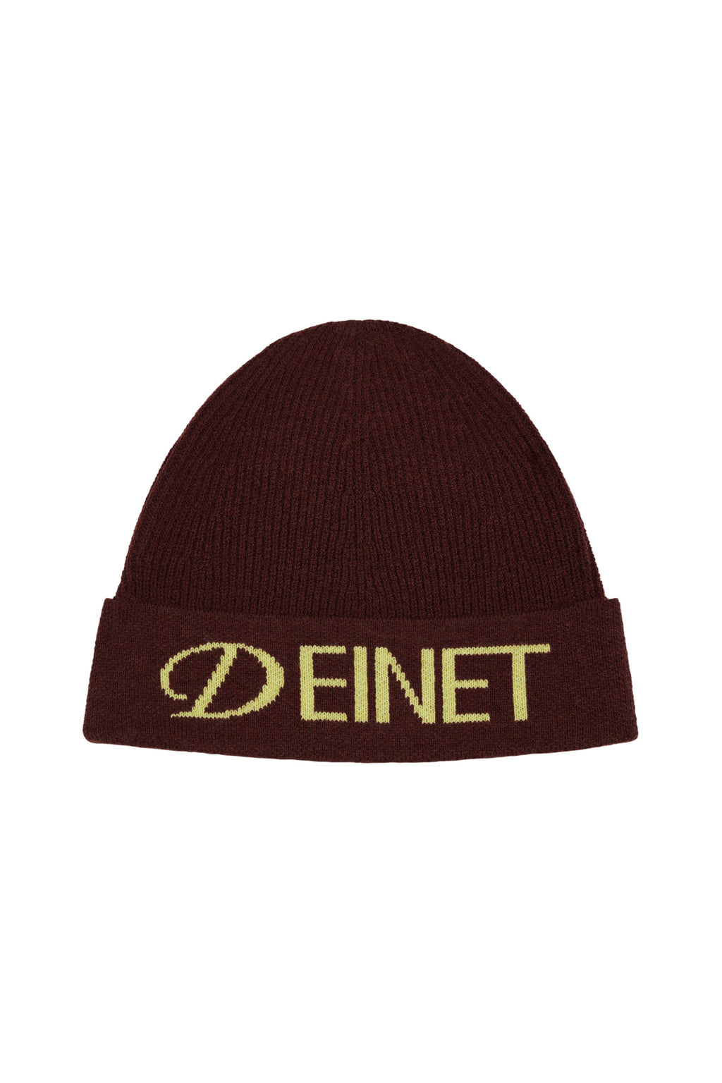Deinet - Signature Deinet Logo Knit Beanie (Burgundy) product image 1 | TRAB K-Fashion Australia