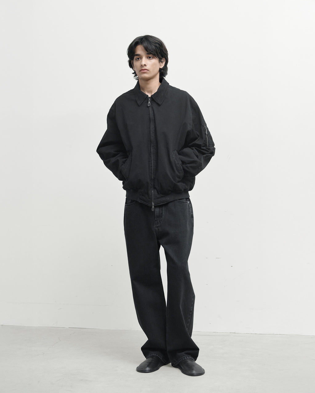 Brownyard - 5p Straight Denim (Black) product image 1 | TRAB K-Fashion Australia