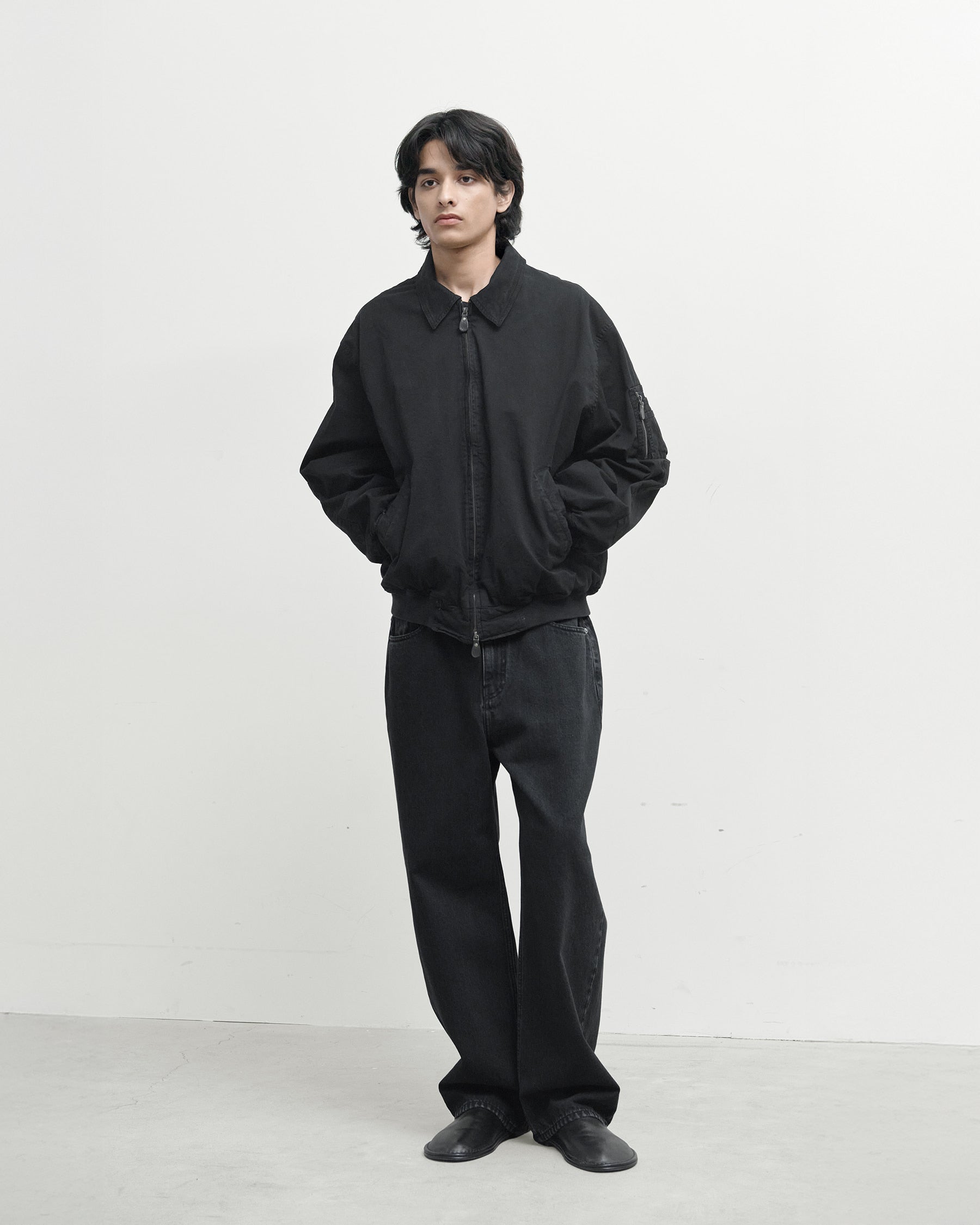 Brownyard - 5p Straight Denim (Black) product image 1 | TRAB K-Fashion Australia