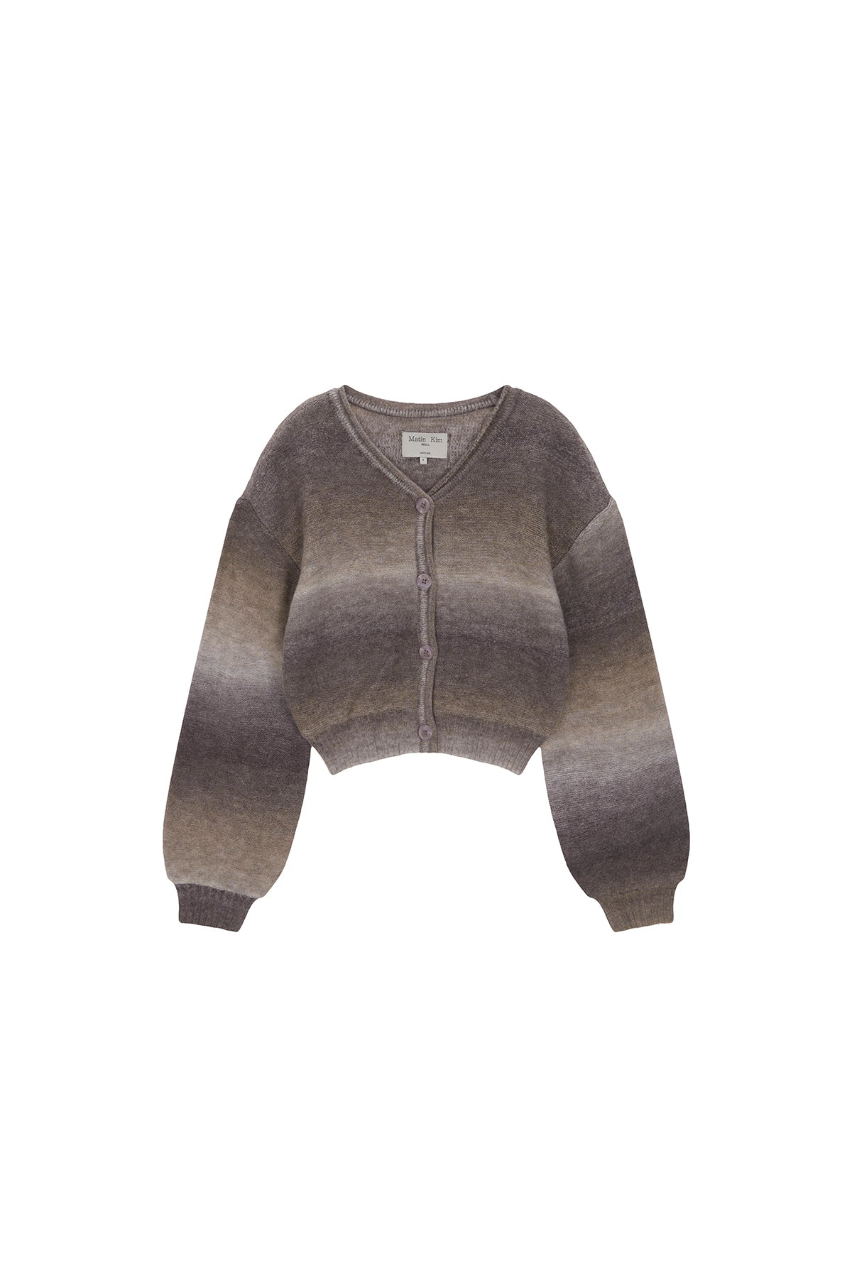 Matin Kim - Cozy Gradation Cardigan (Navy) product image 11 | TRAB K-Fashion Australia