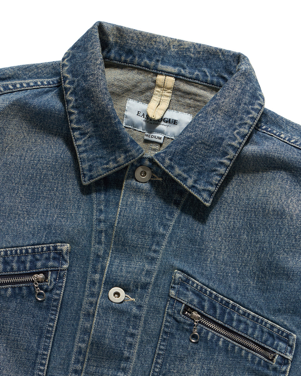 Eastlogue - Workers Blouson Jacket (Vintage Indigo) product image 7 | TRAB K-Fashion Australia