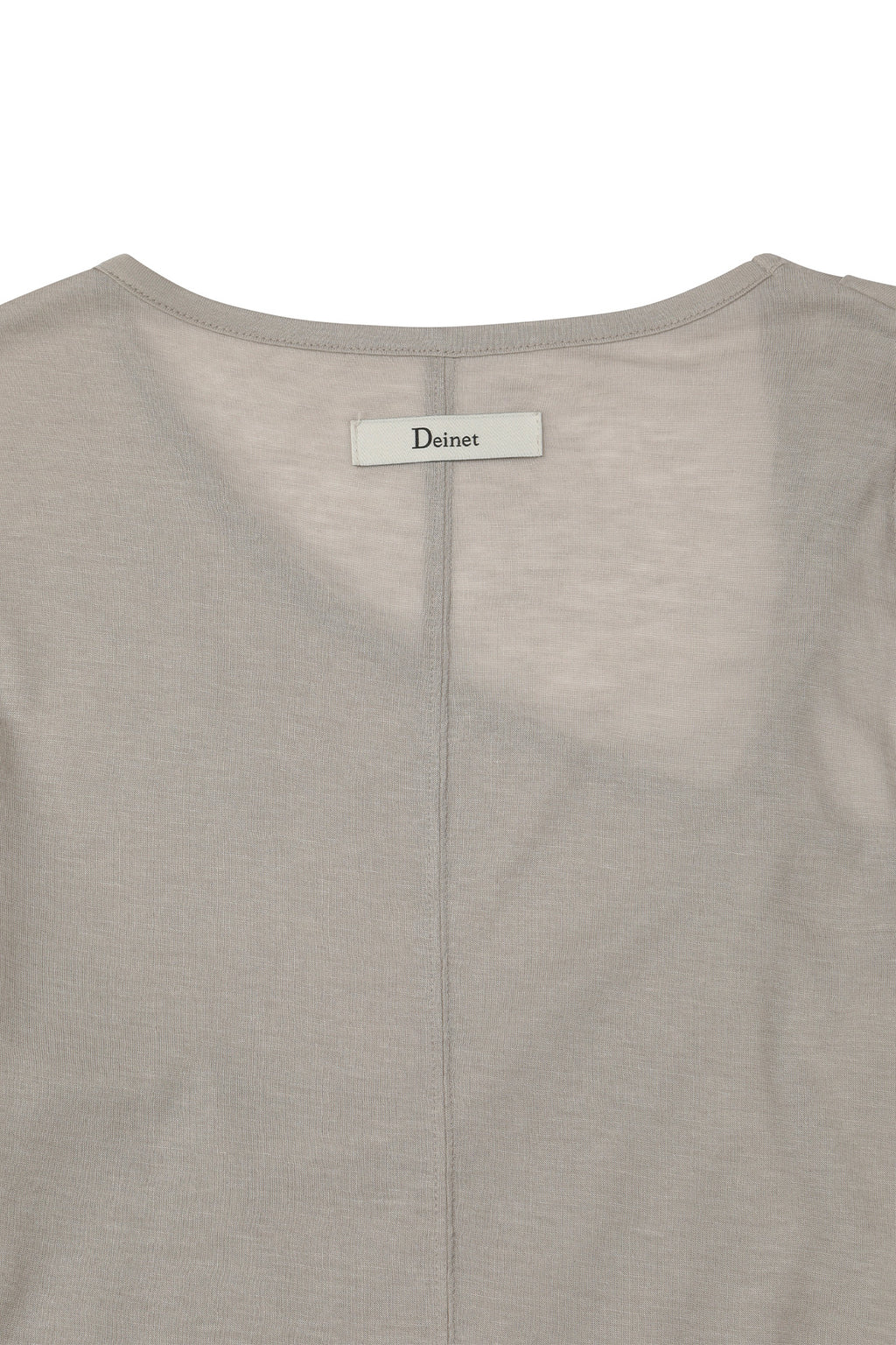 Deinet - One Shoulder Draped Asymmetric Top (Beige) product image 14 | TRAB K-Fashion Australia