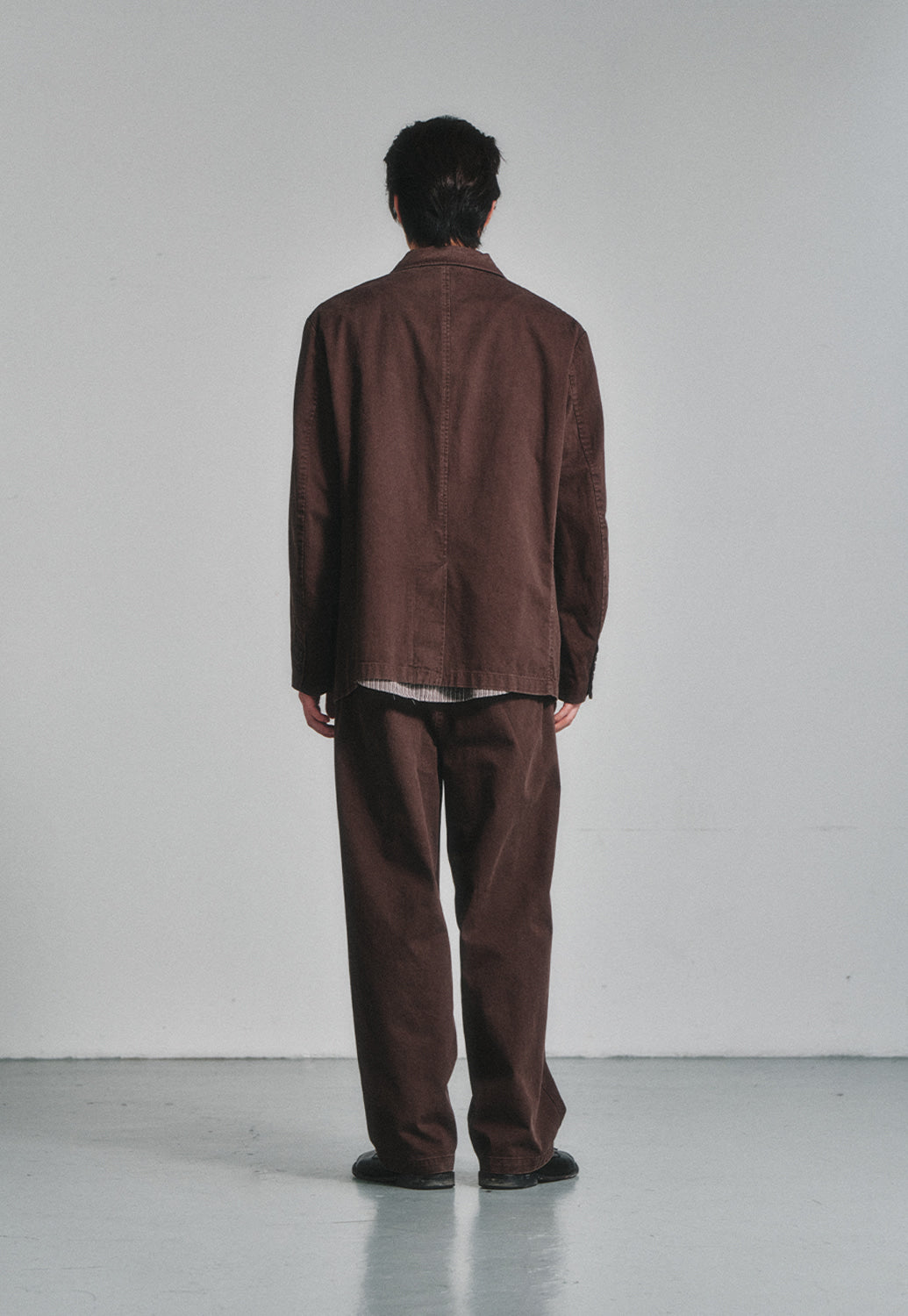 Art if acts - Washed 3 Button Blazer (Brown) product image 4 | TRAB K-Fashion Australia