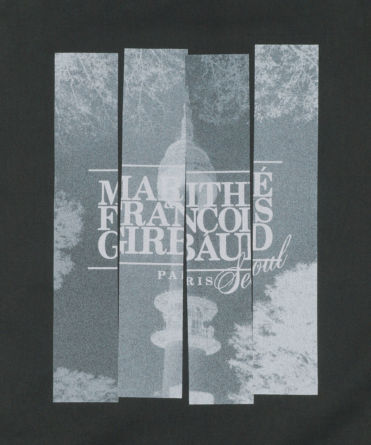 Marithe & Francois Girbaud - Seoul Exclusive Graphic Eco Bag (Charcoal) product image 3 | TRAB K-Fashion Australia