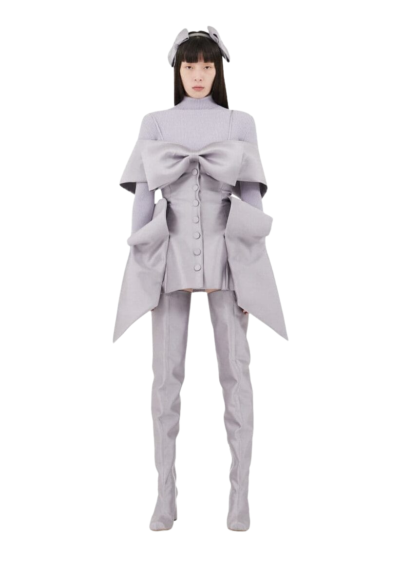 Kimhe Kim - Seraphim Mini Dress (Lavender) product image 1 | TRAB K-Fashion Australia