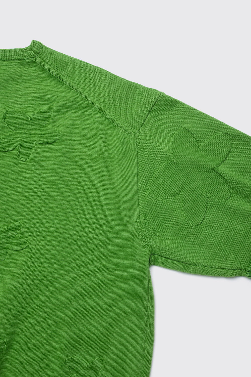 Hatchingroom - Floral Jacquard Knit V2 (Green) product image 4 | TRAB K-Fashion Australia