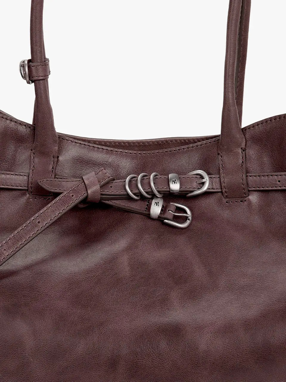 Marge Sherwood - Grandma Used Bag Large (Wine Pull-Up) product image 7 | TRAB K-Fashion Australia