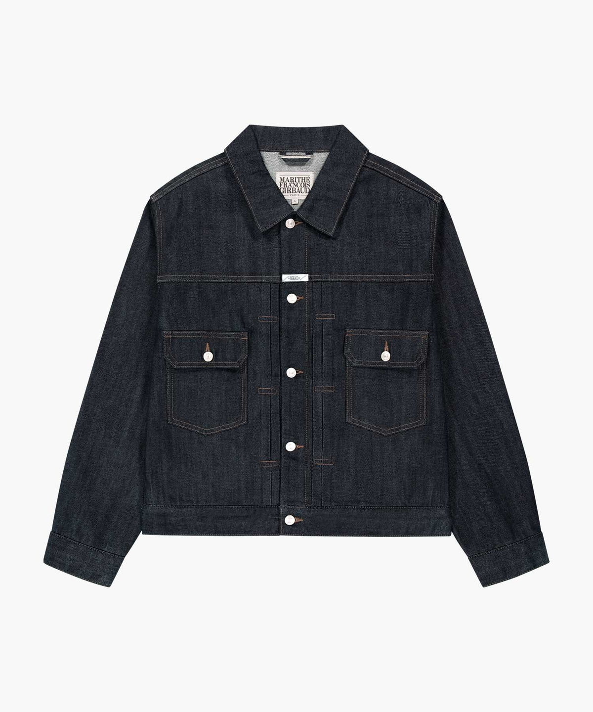 Marithe & Francois Girbaud - Selvage Denim Trucker Jacket (Indigo) product image 6 | TRAB K-Fashion Australia
