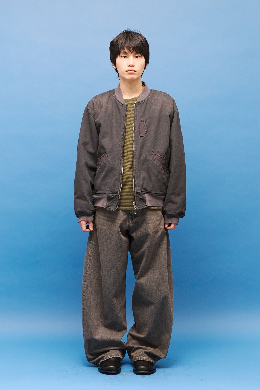 Hatchingroom - Reversible Bomber (Dark Grey) product image 9 | TRAB K-Fashion Australia